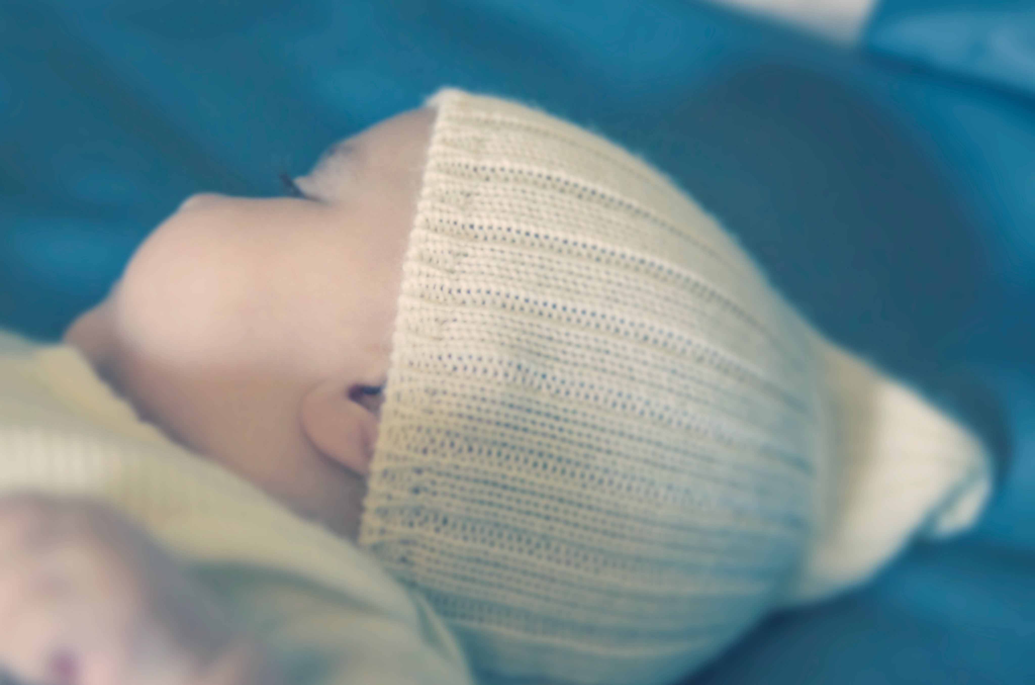 Set de naissance en laine mérinos Agathe et Georges