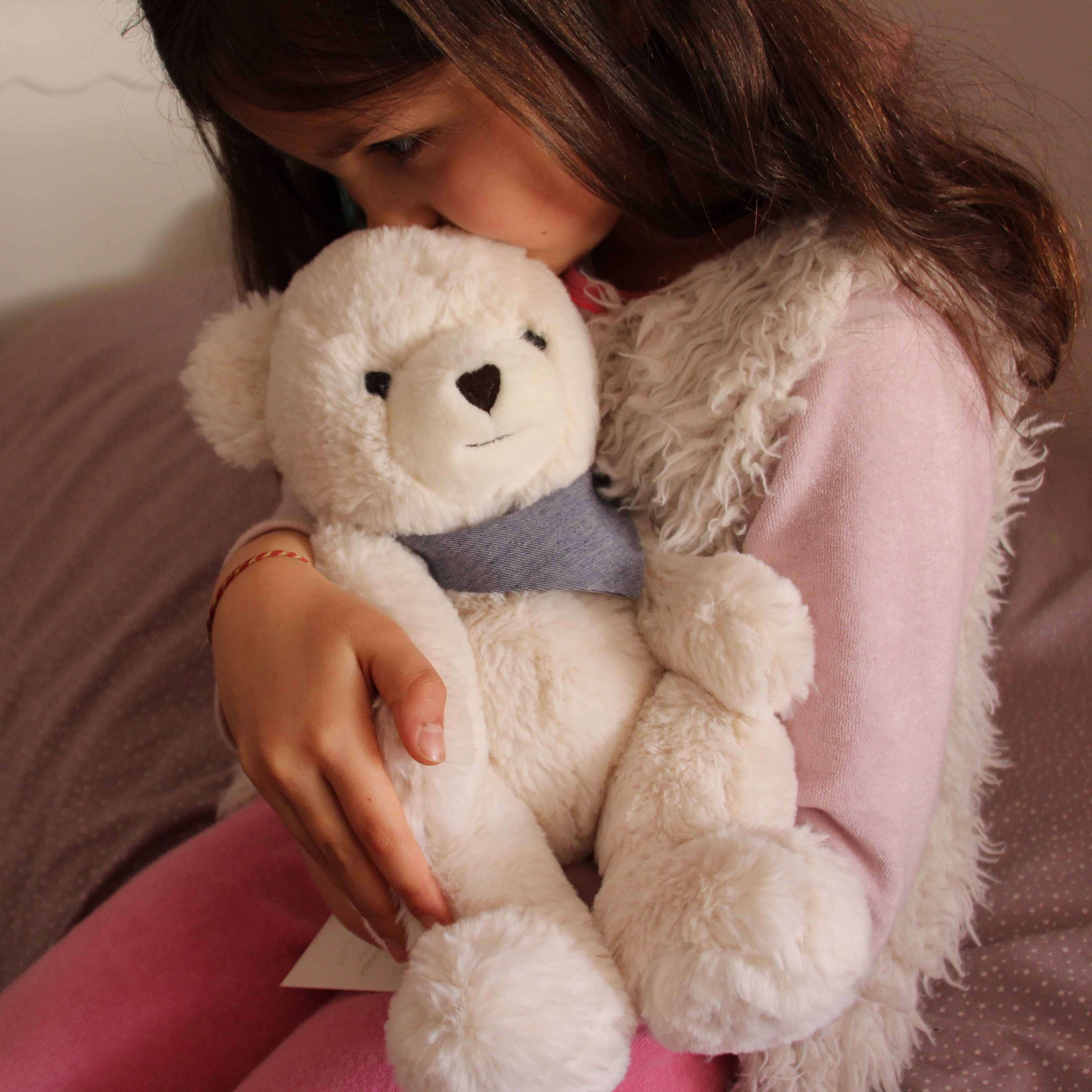 Ours en peluche PAMPLEMOUSSE made in France