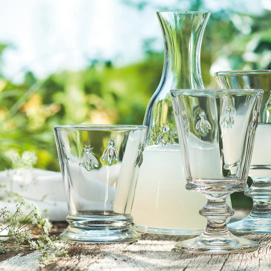 Set de 4 Verres à pied Abeille
