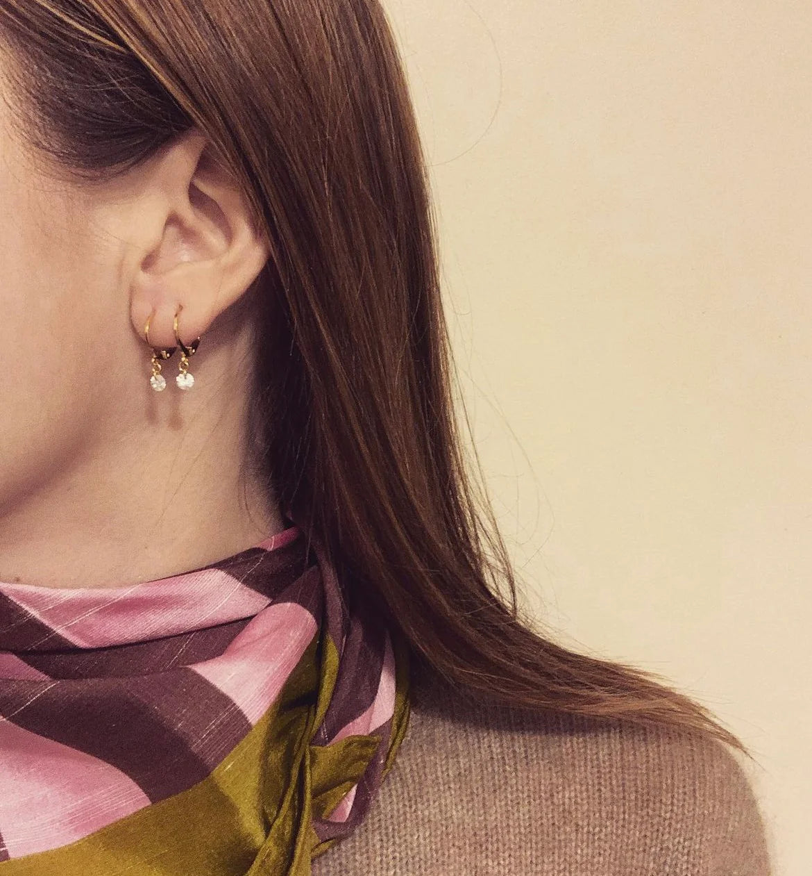 Boucles d'oreilles Eternity, GUILA PARIS, made in France
