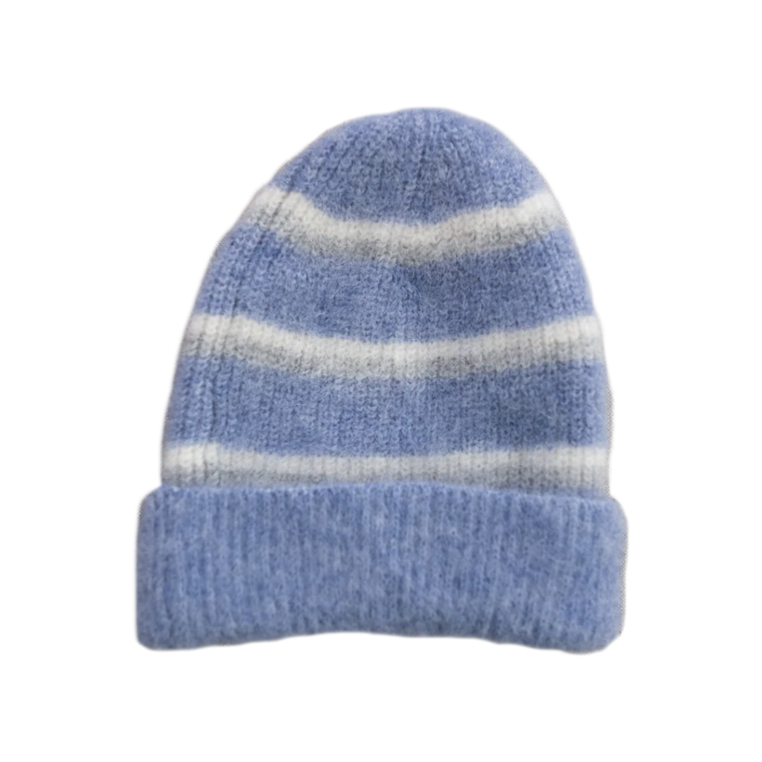 Bonnet Tessa rayé, TRICOT JEAN MARC, made in France et écoresponsable