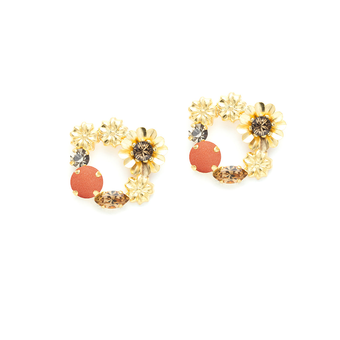 boucles d'oreilles cosmos made in france