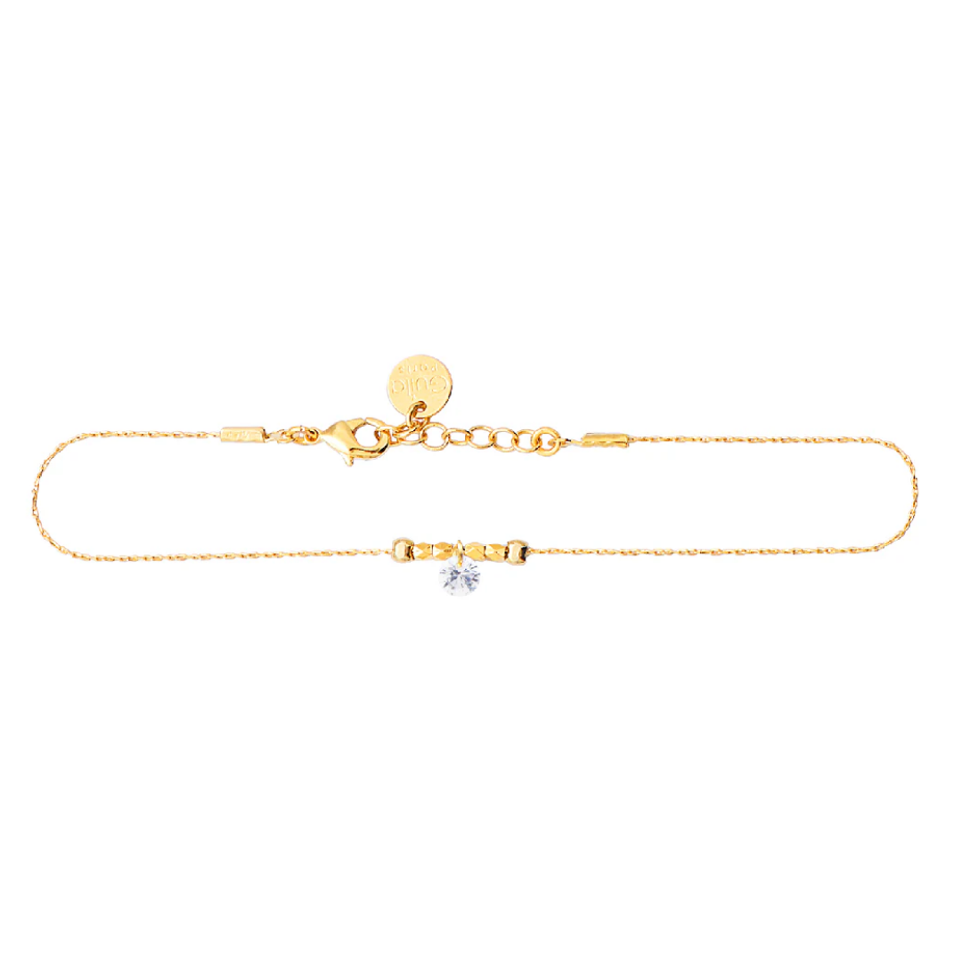 Bracelet Eternity avec zricon, GUILA, made in France