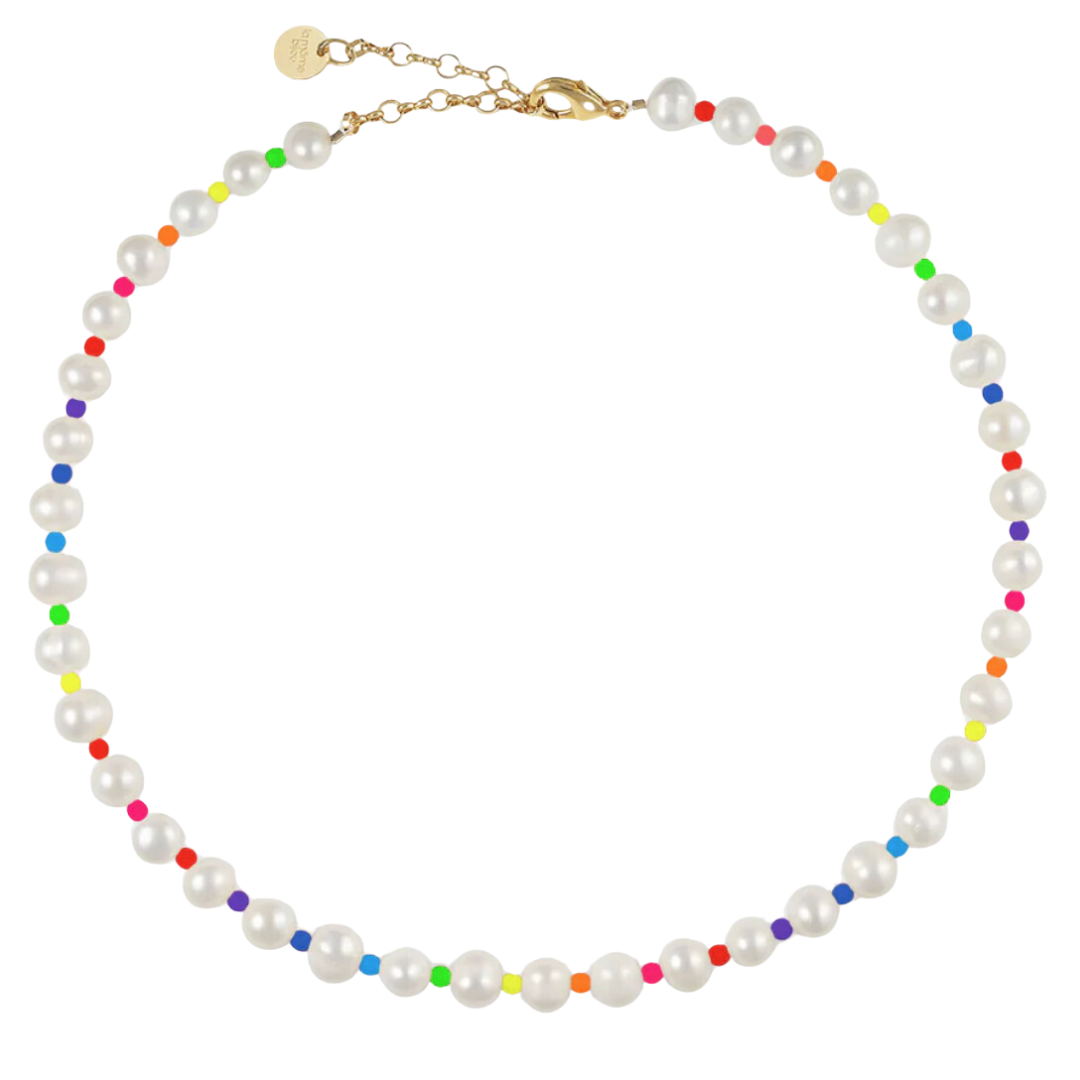 Collier en perles d'eau douce made in France