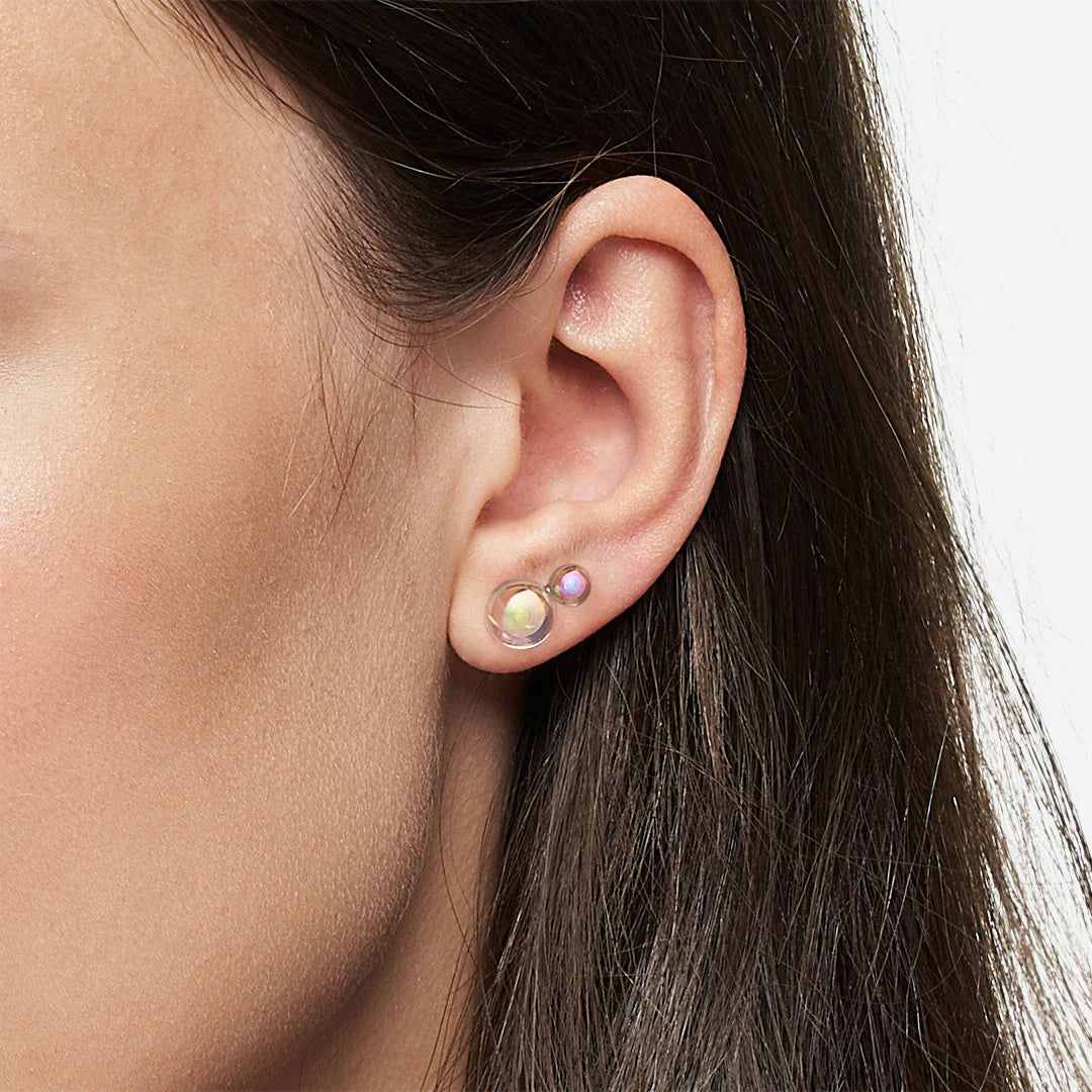 Boucles d'oreilles perles de résine made in France