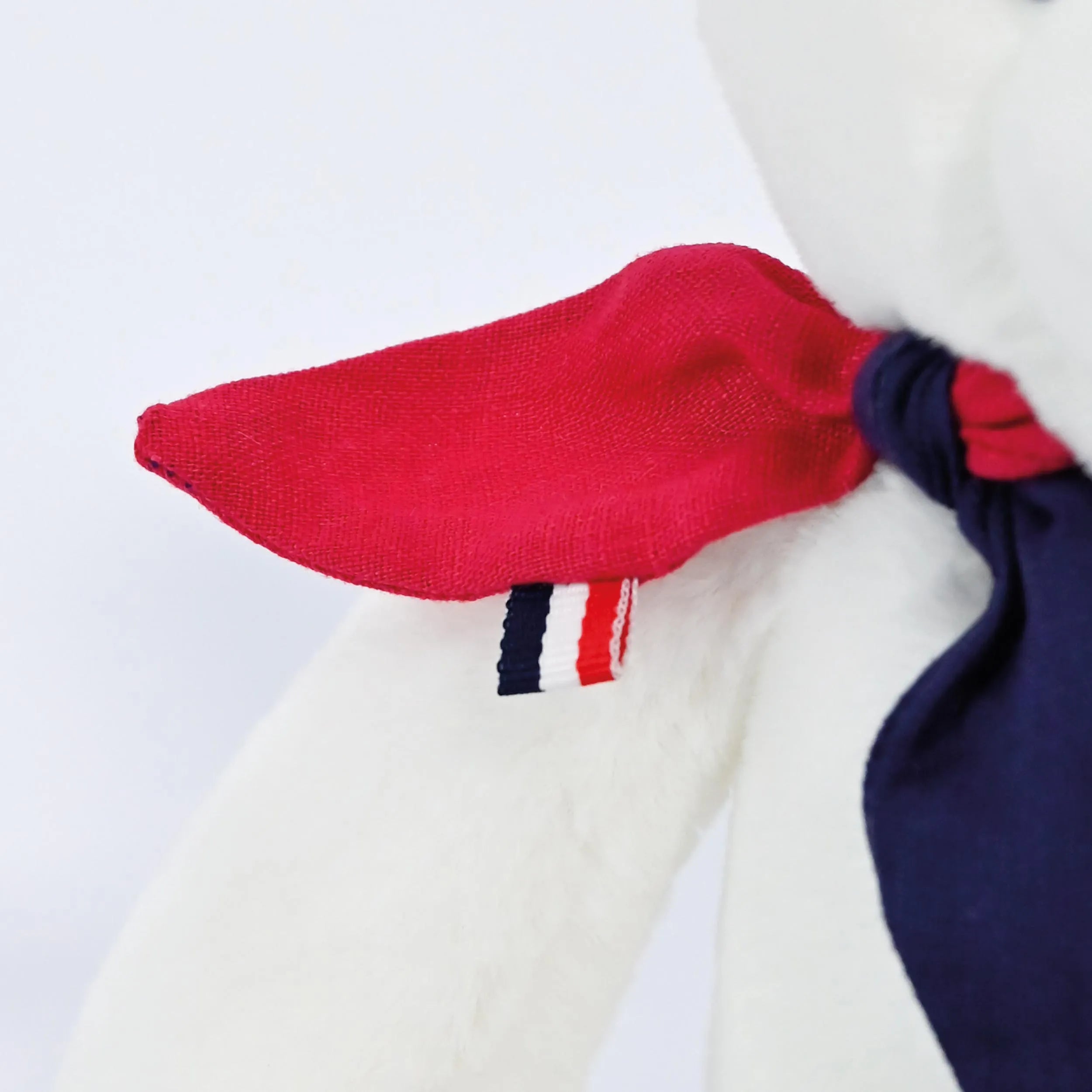 L'ours Elysée Blanc, MAILOU TRADITION, made in France