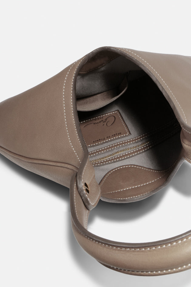 Sac hobo en cuir made in France