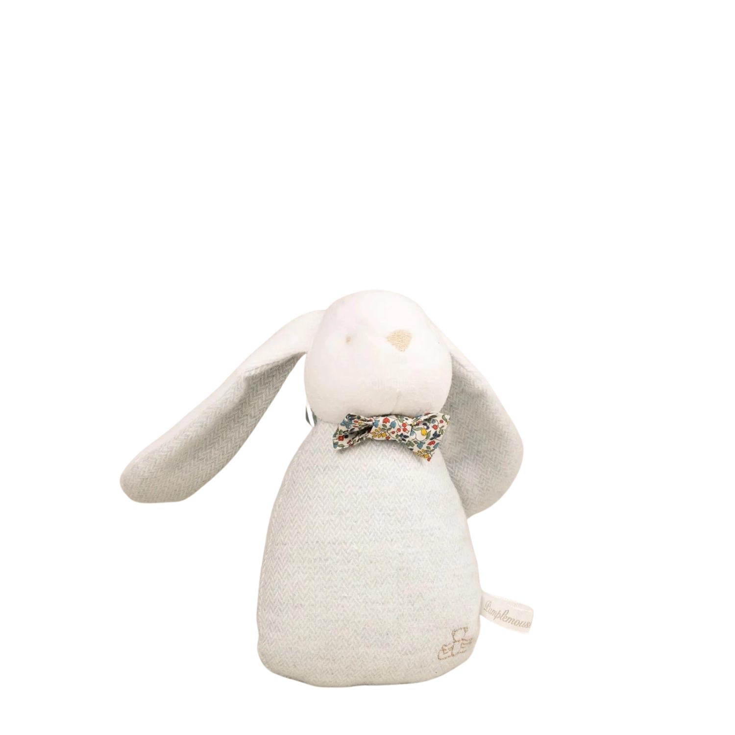 Herringbone Rabbit Rattle