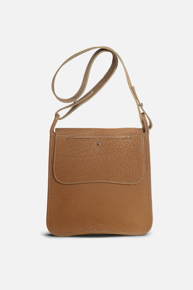 Sac besace en cuir Hussard, CESAIRE, made in France