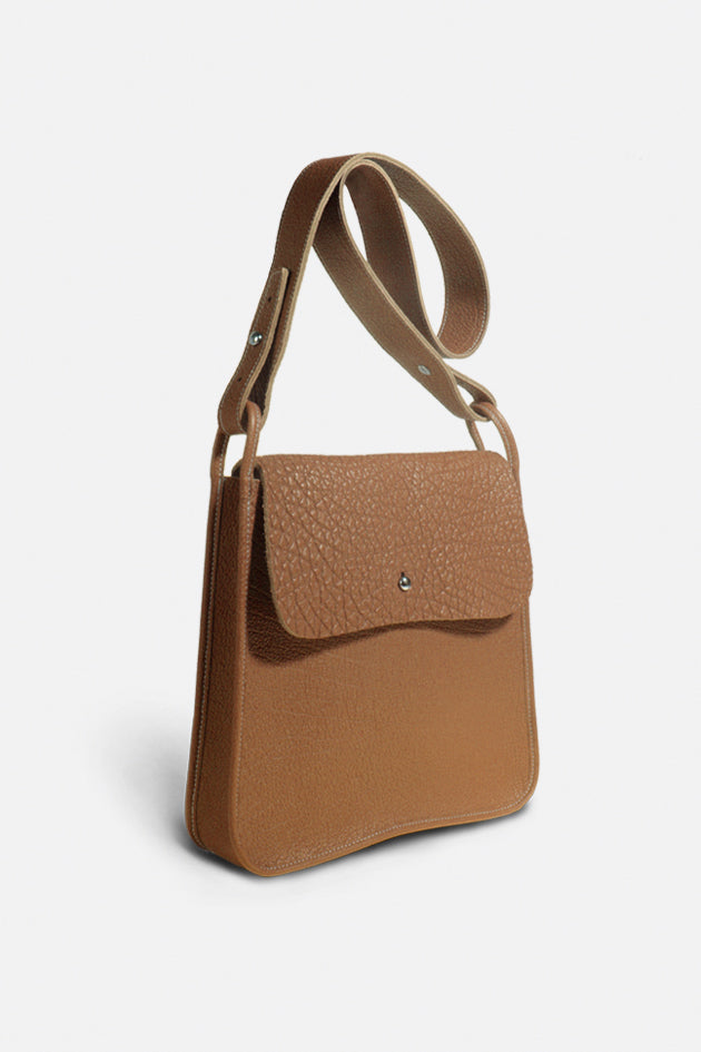Sac besace en cuir Hussard, CESAIRE, made in France