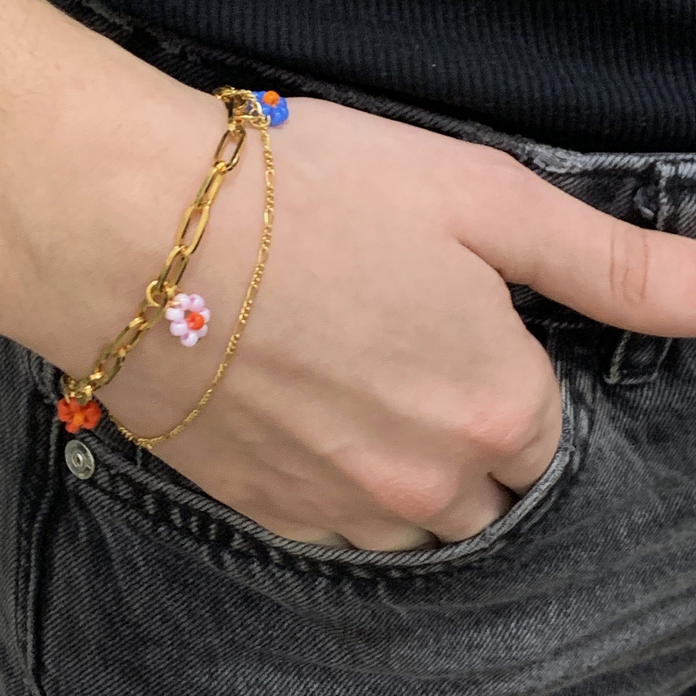 Multichain bracelet