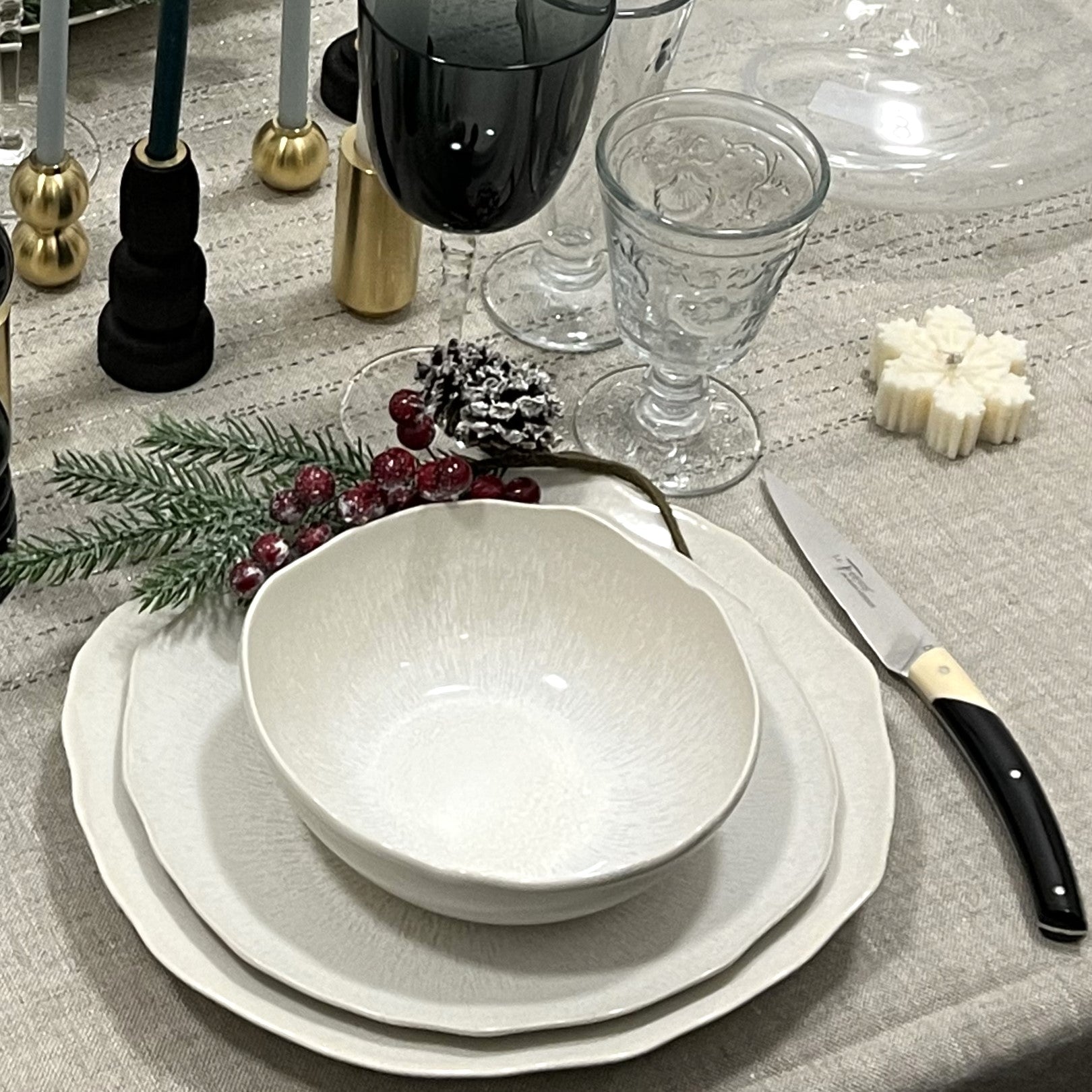 Le Thiers Elegance Bicolore 6-knife set