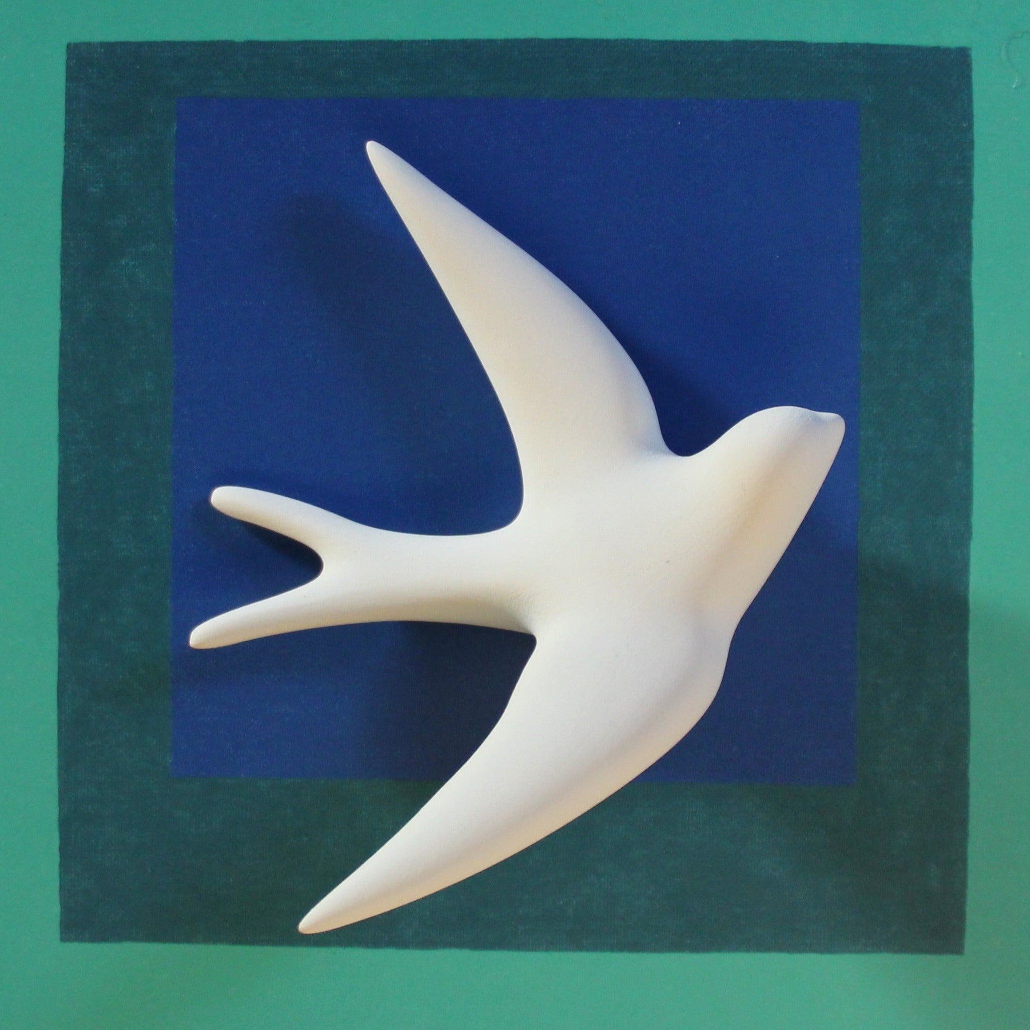 décoration murale Volage en céramique, MONOCHROMIC, made in France et écoresponsable