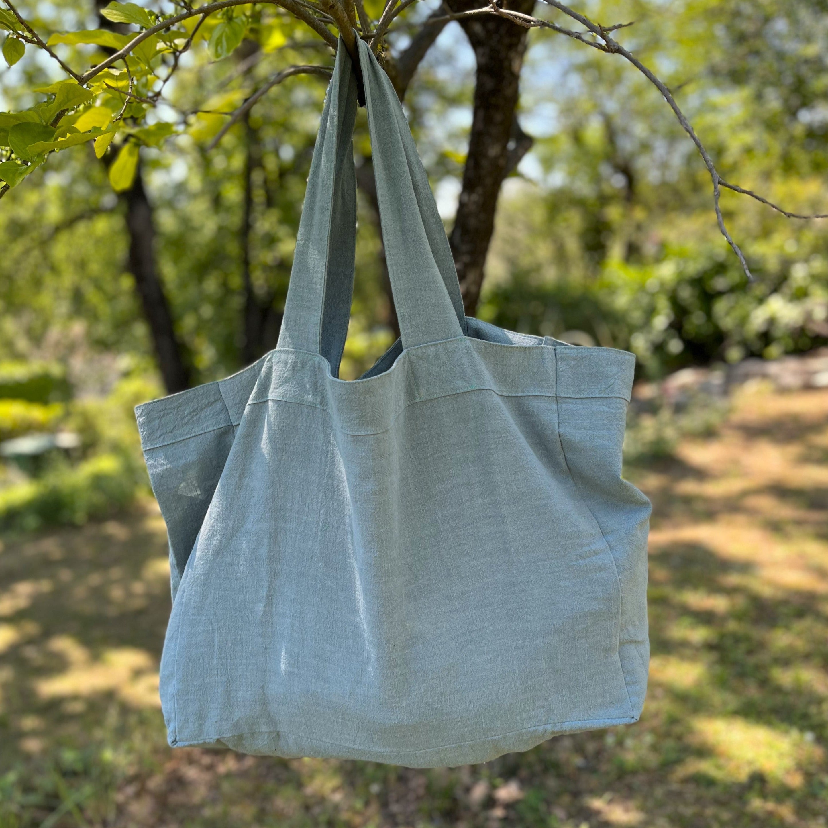 Celadon large Tote Bag