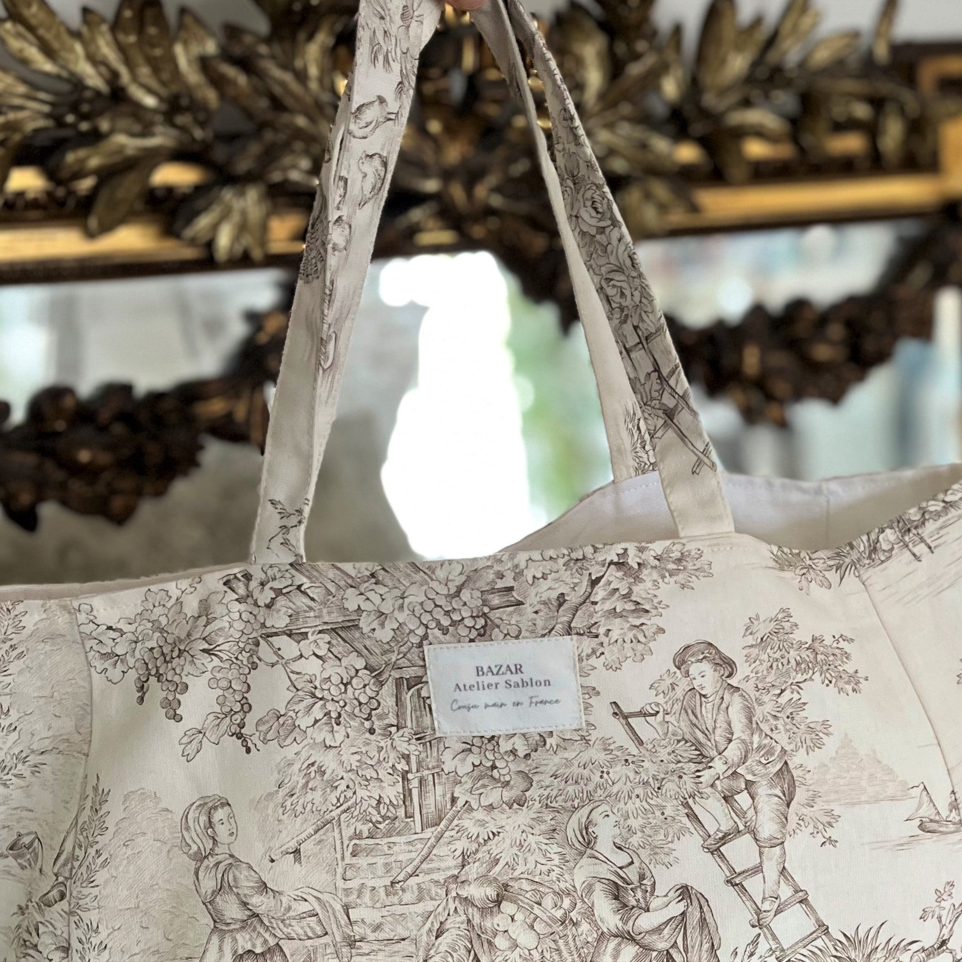 Jouy de Fruits Shopping Bag