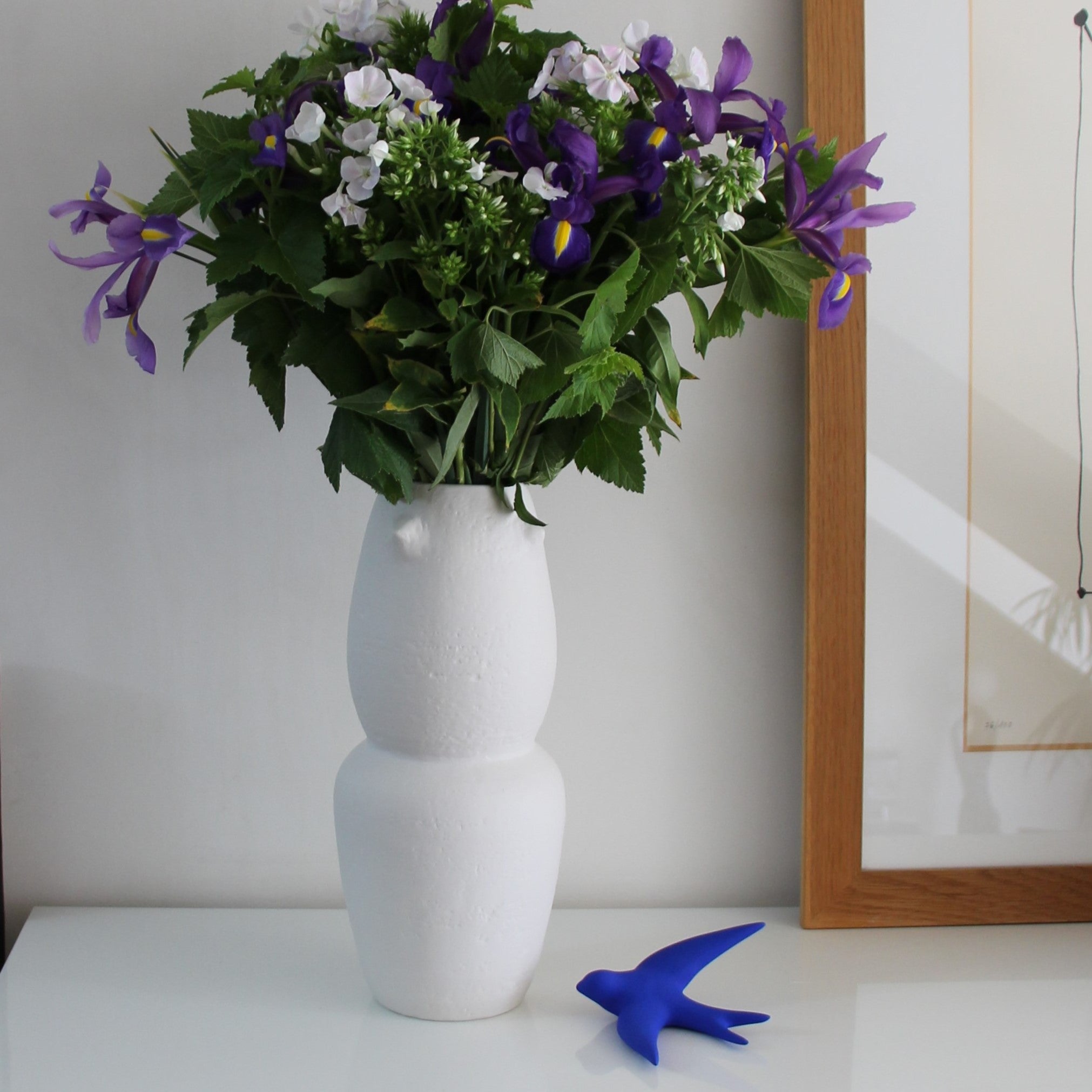 décoration murale Volage en céramique, MONOCHROMIC, made in France et écoresponsable