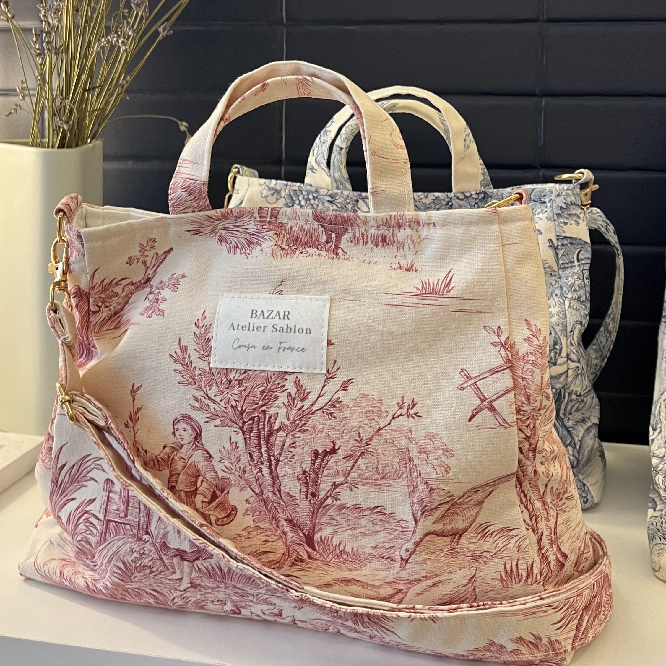 Jouy de Fruits mini tote bag