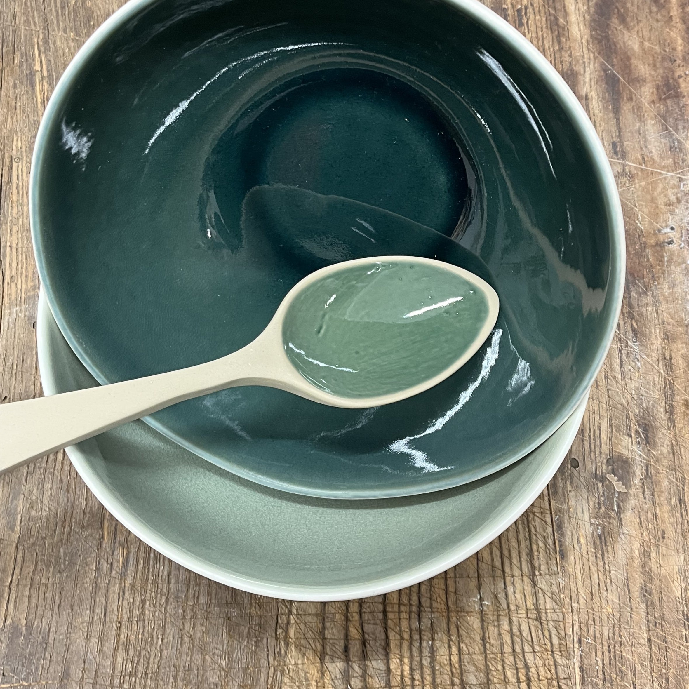 Serving Spoon L Secret Green