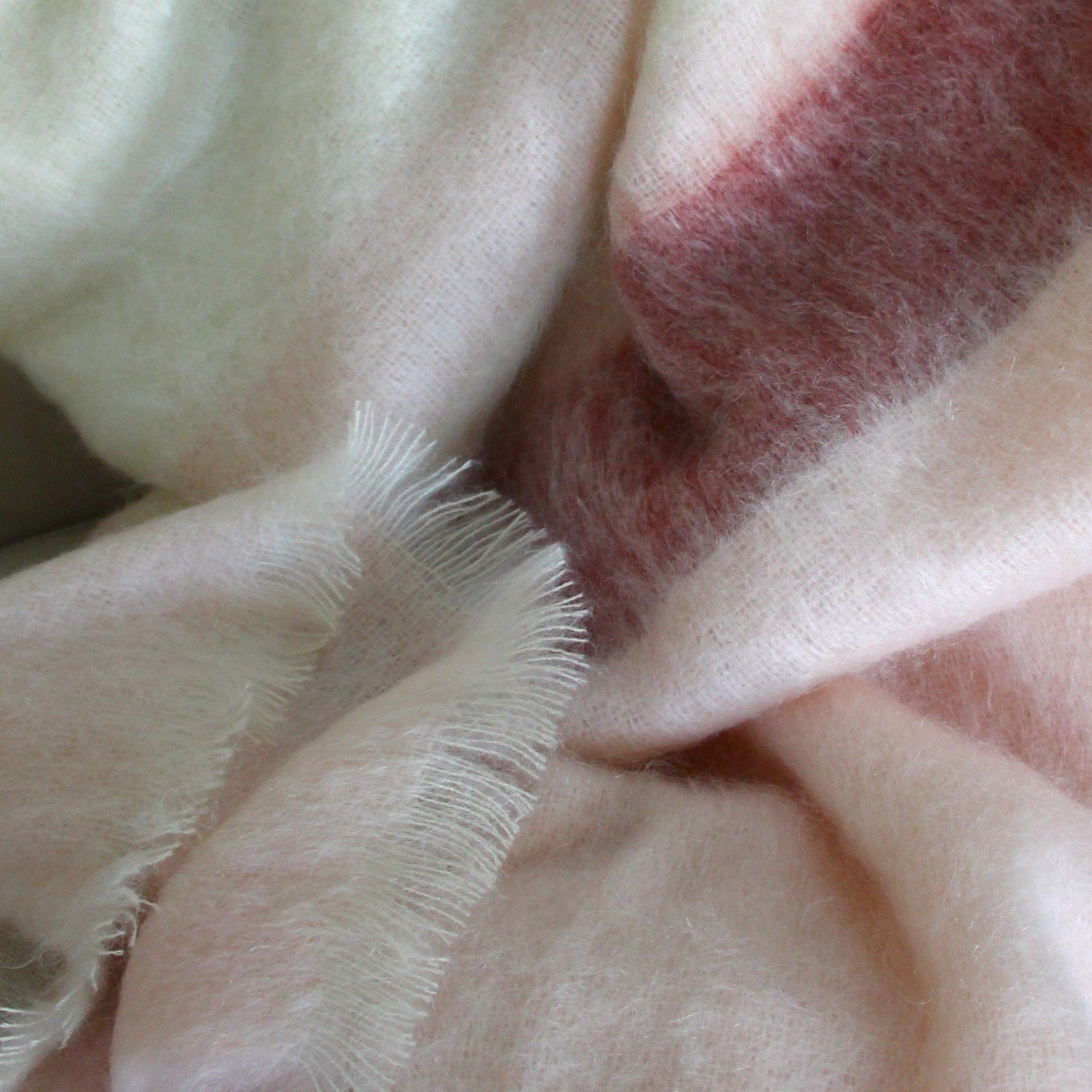 2 tone Mohair Plaid