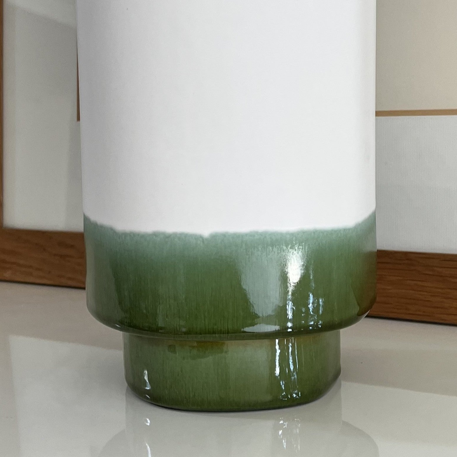 Vase CHAROLLES Ondulation made in France