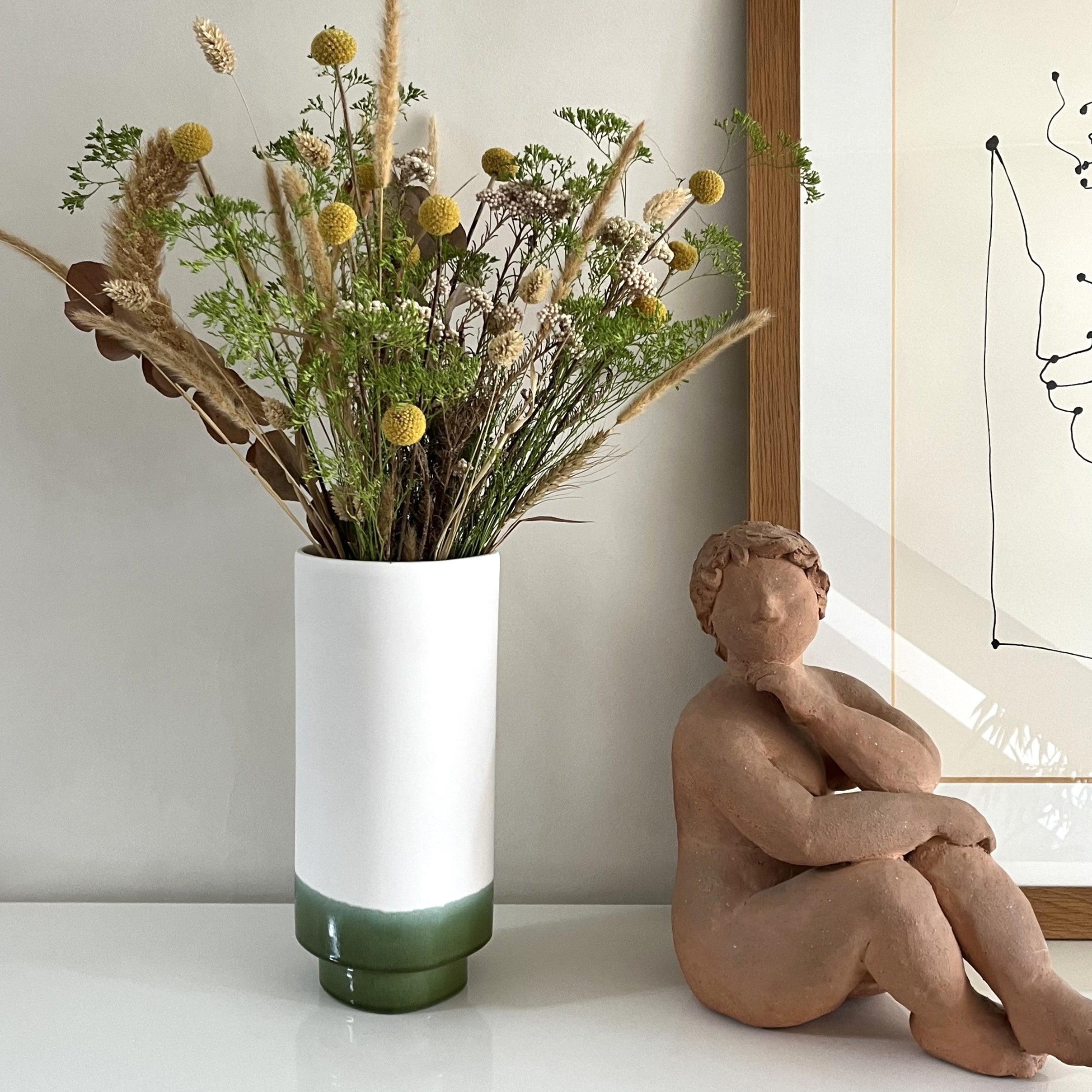Vase CHAROLLES Ondulation made in France