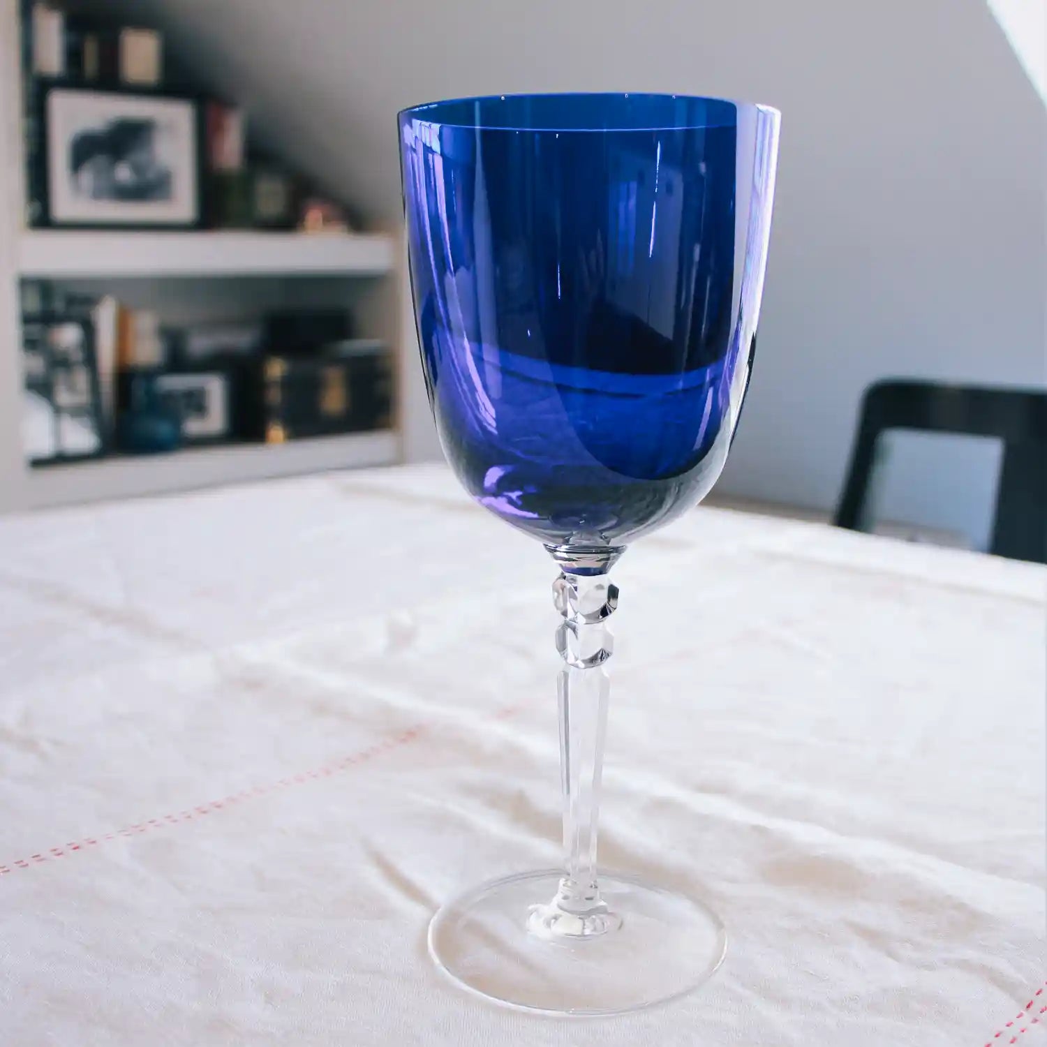 Verre à eau Smooth double bouton carré