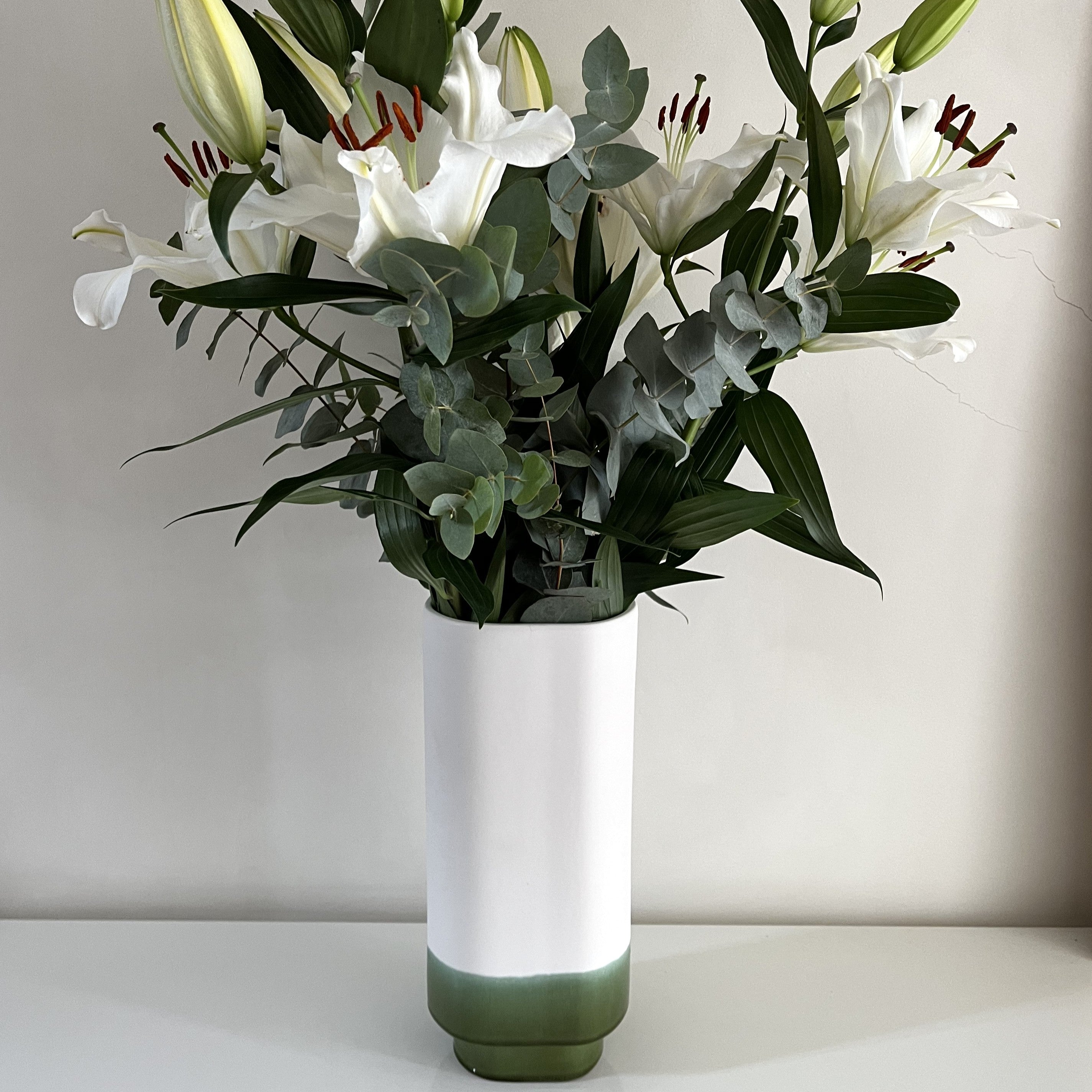 Vase CHAROLLES Ondulation made in France