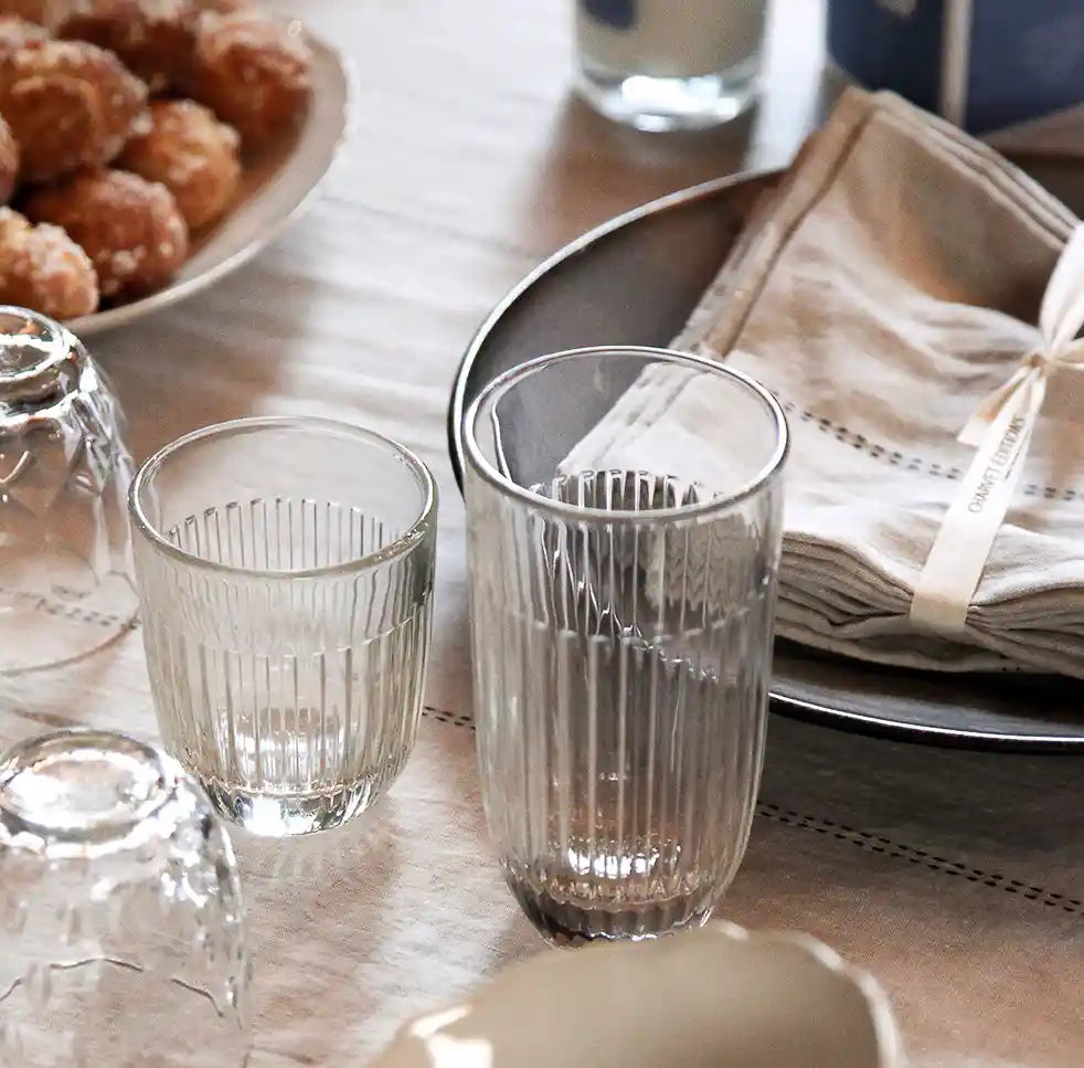 Ouessant 6 long drink glasses set