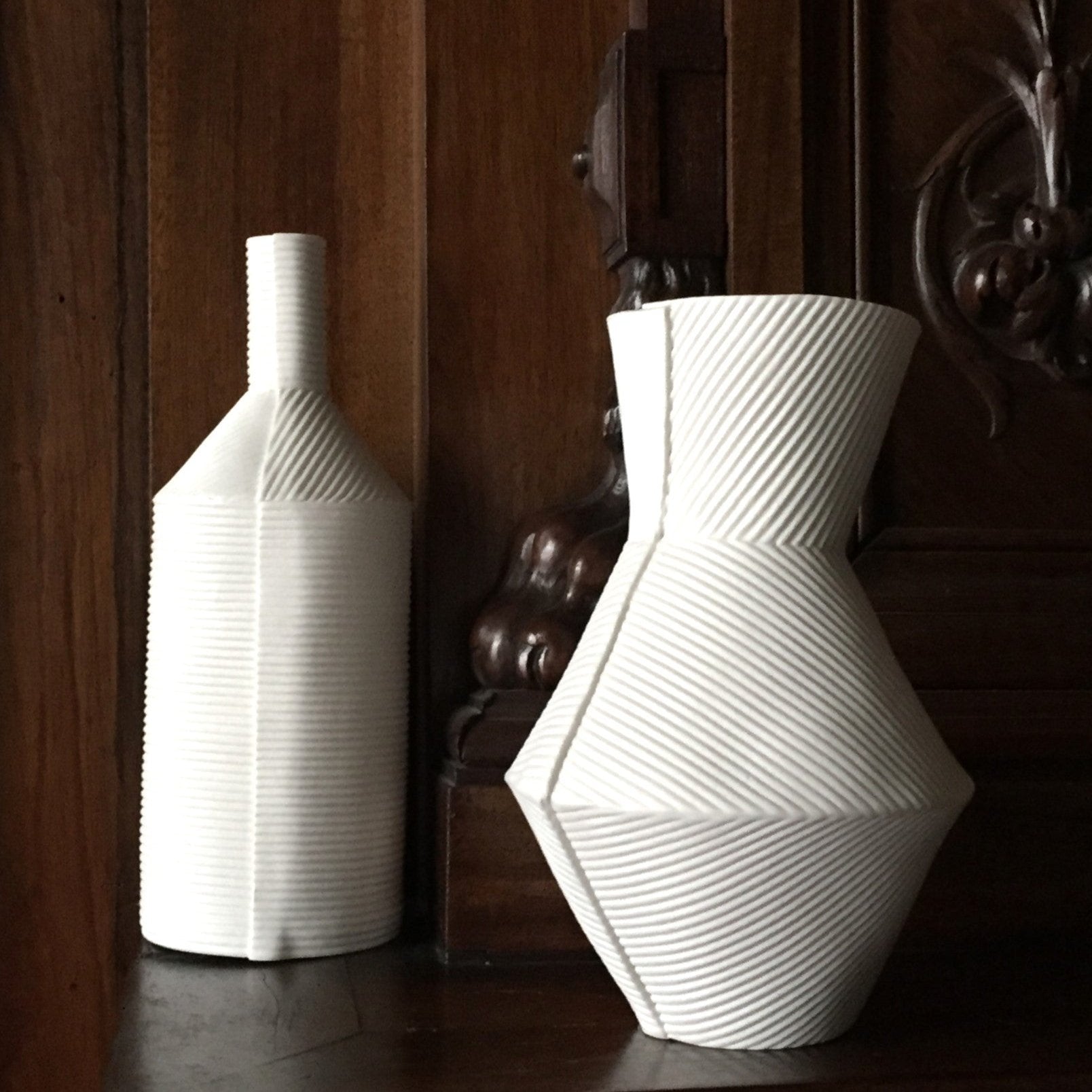 vase biscuit de porcelaine fanny laugier