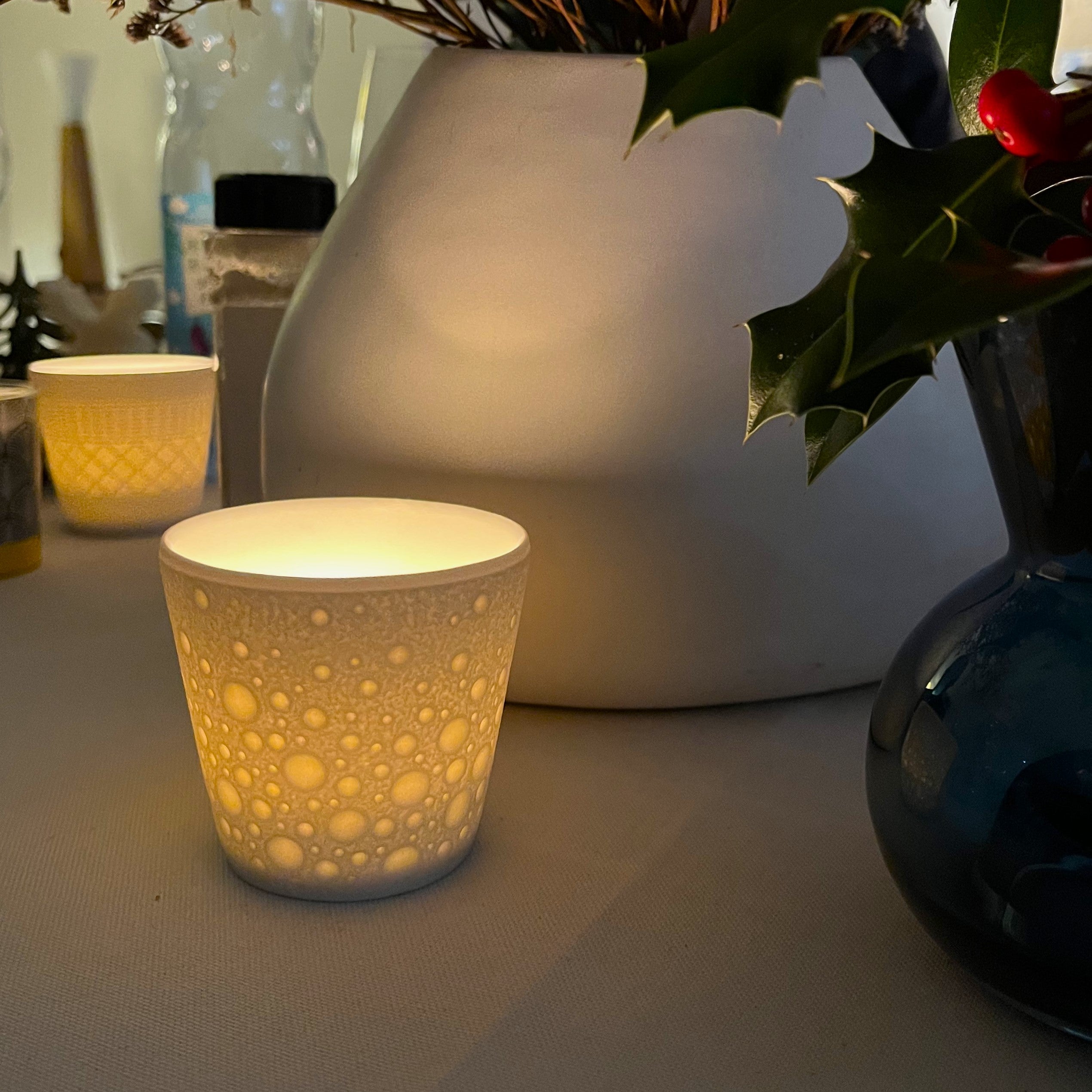 Set of 3 candle holders