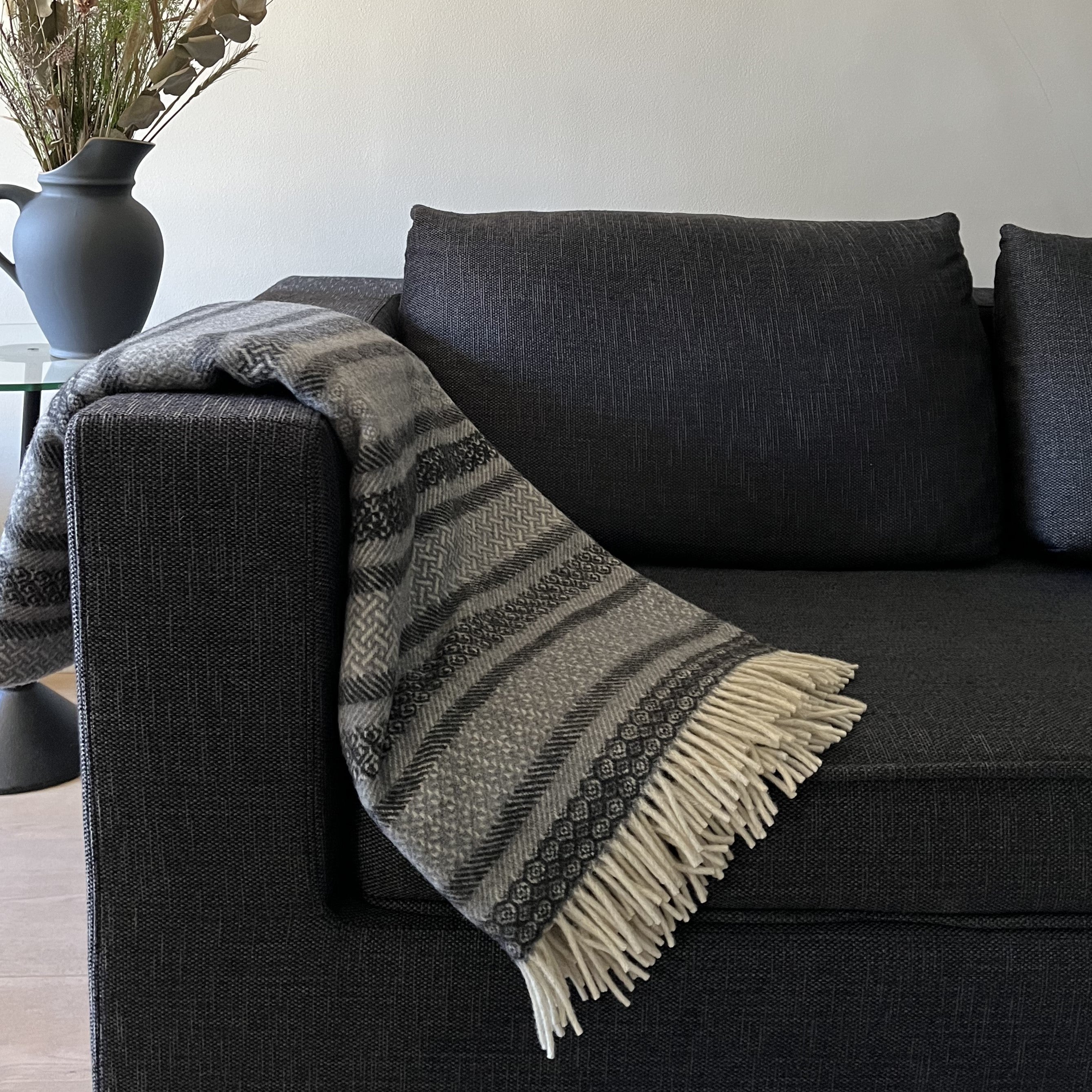 Plaid made in France en laine des Pyrénées, PLAID COCOONING