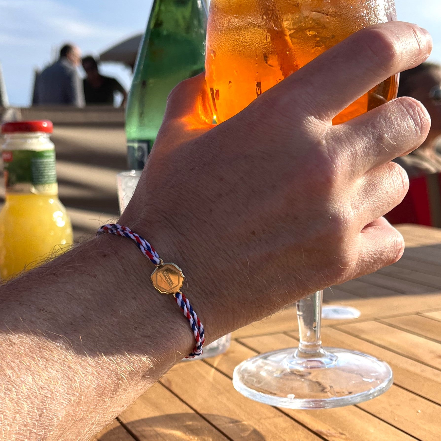 Bracelet cordon médaille signature histoires françaises made in france ecoresponsable