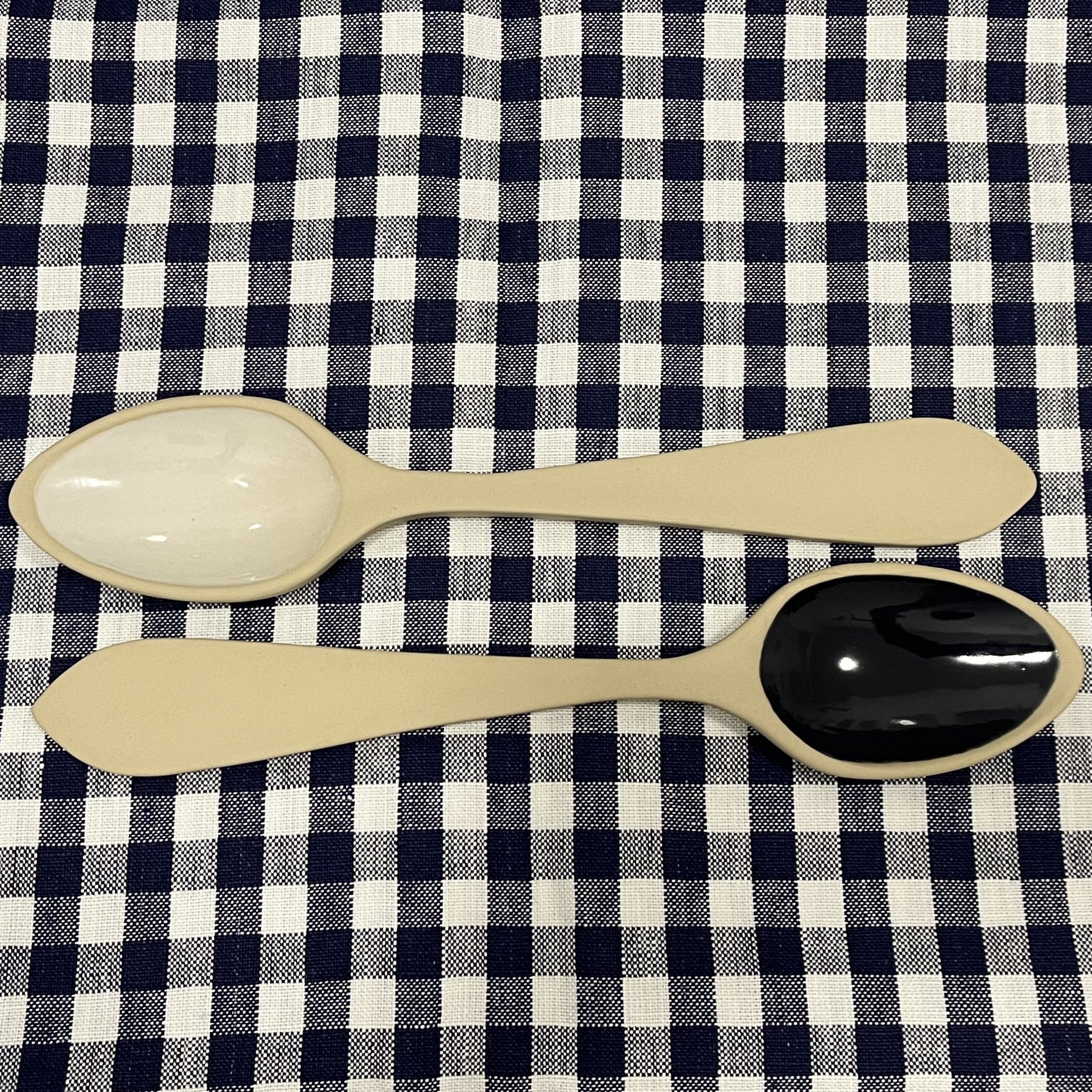 Serving Spoon GM Dark Blue