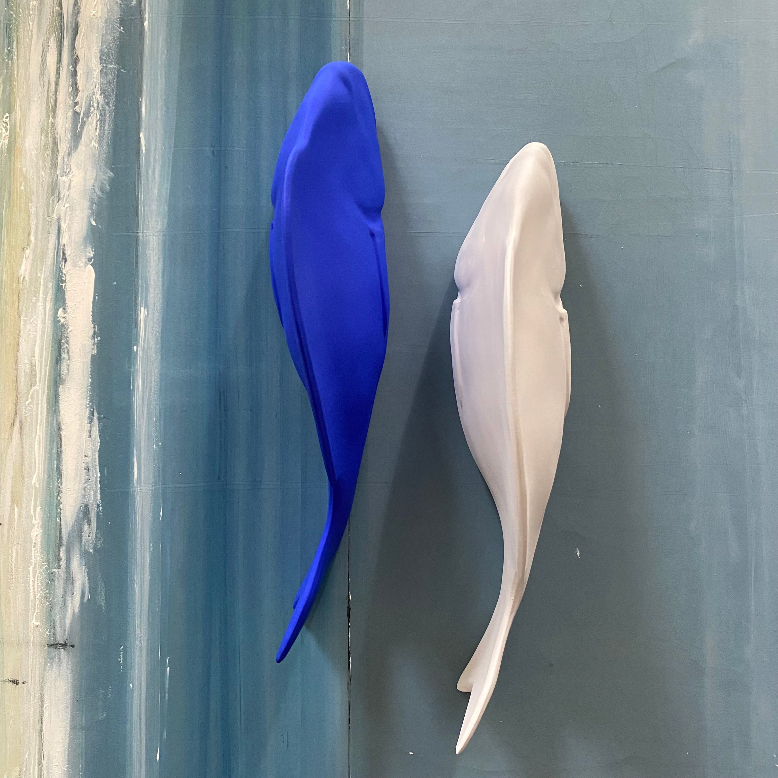 Fanny la daurade Bleu Outremer poisson en céramique