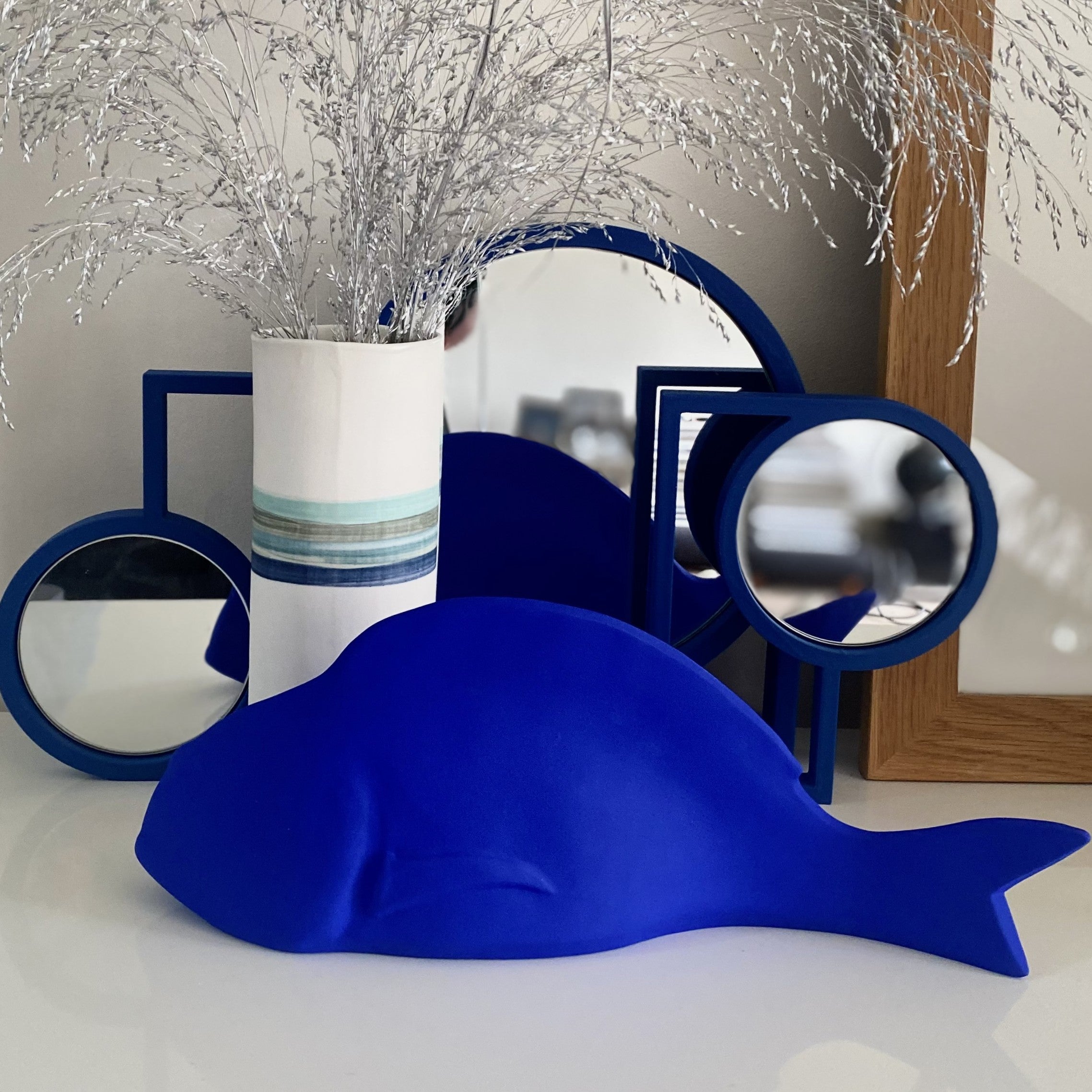 Fanny the Sea Bream, Ultramarine Blue Ceramic Fish