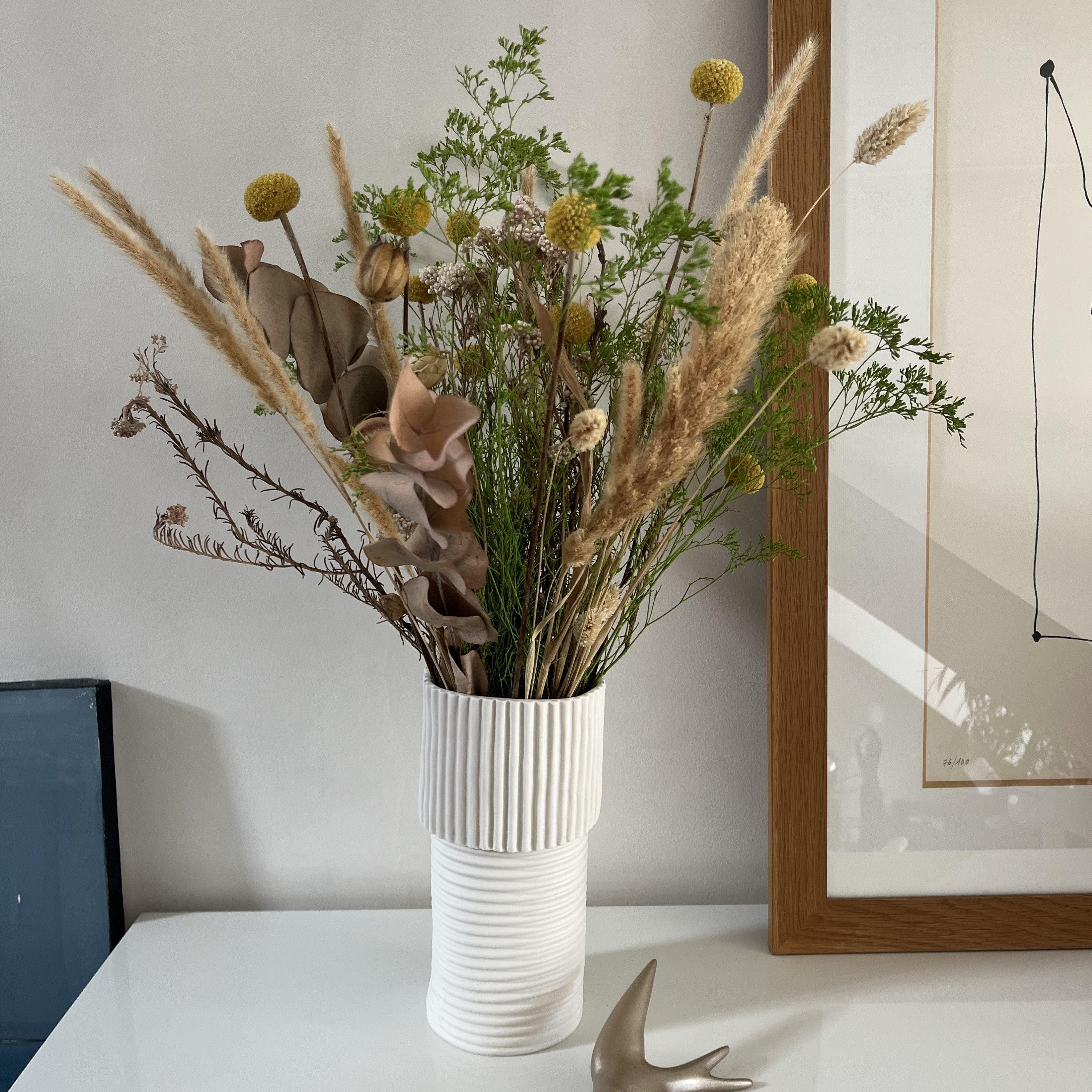 vase biscuit de porcelaine fanny laugier