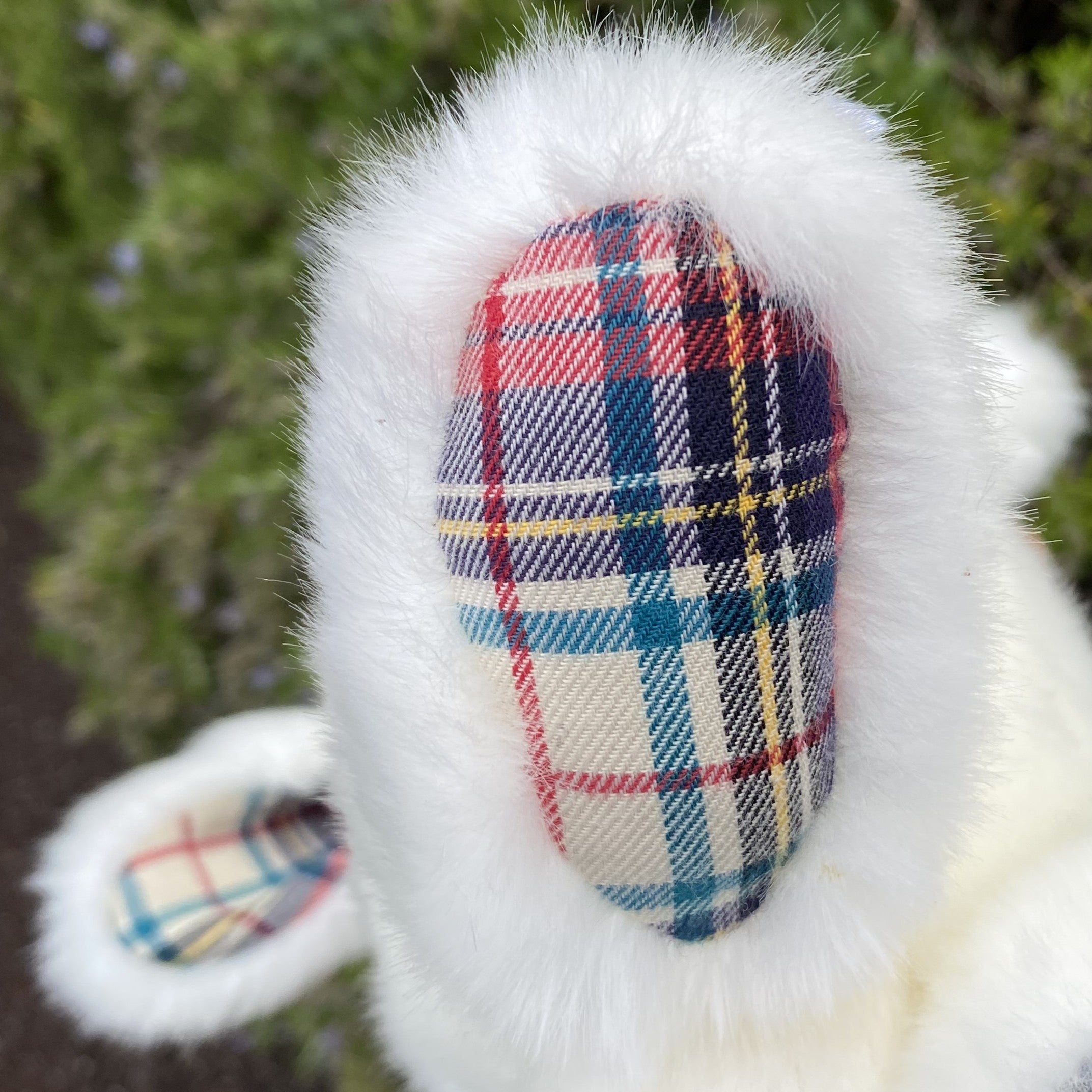 PELUCHE LAPIN MADE IN FRANCE PAMPLEMOUSSE