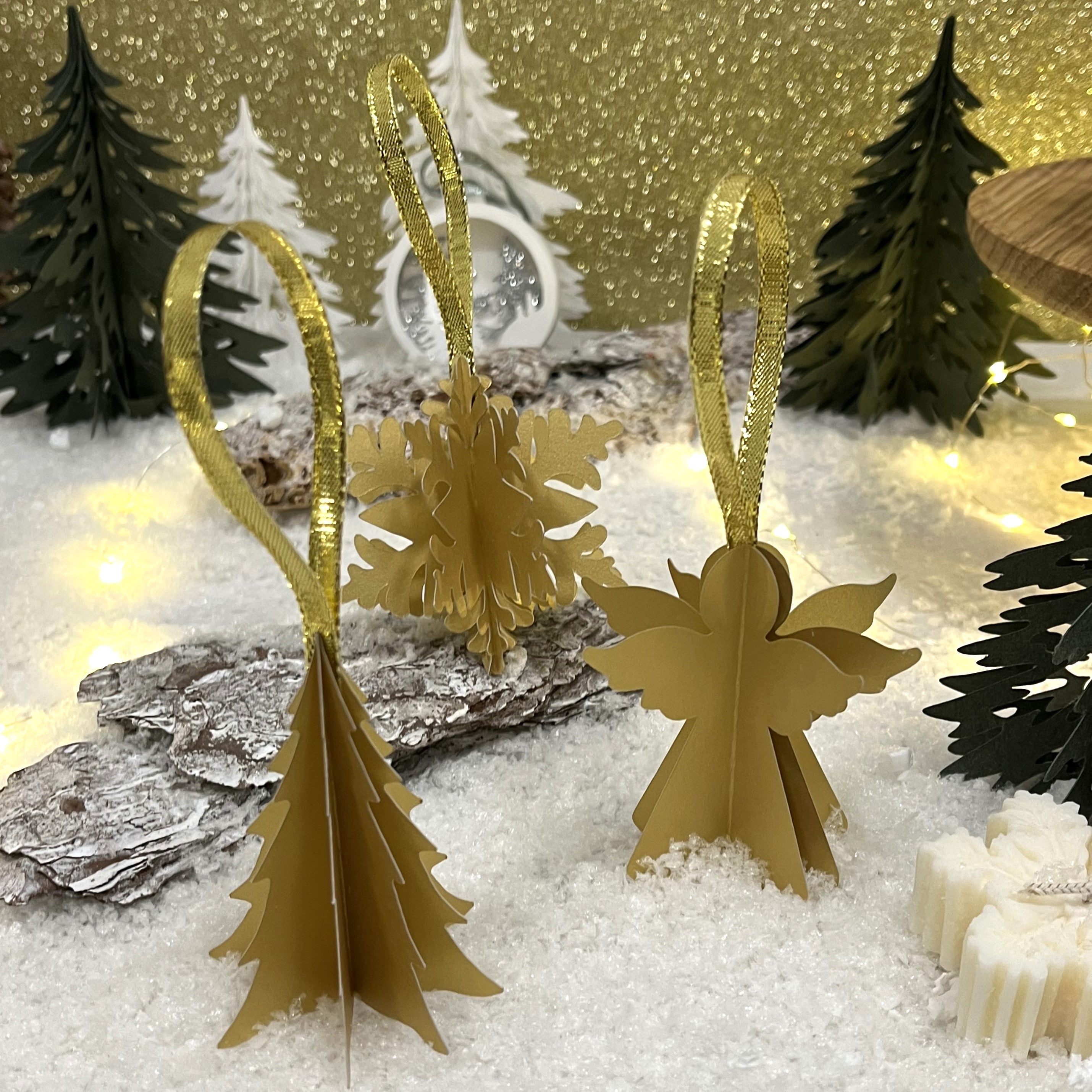 Coffret 3 Décorations de Noël