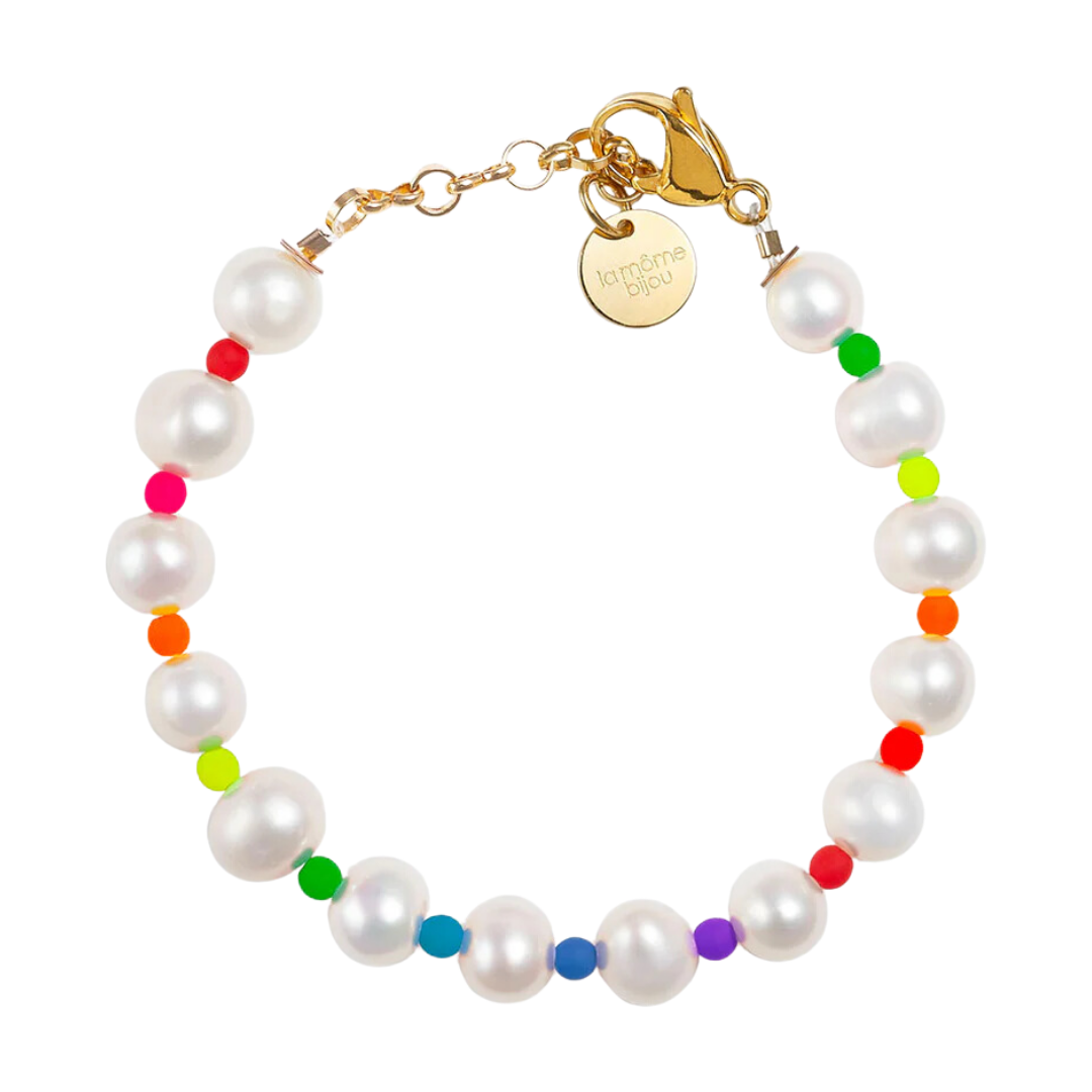 Bracelet en perles d'eau douce fabriqué en France