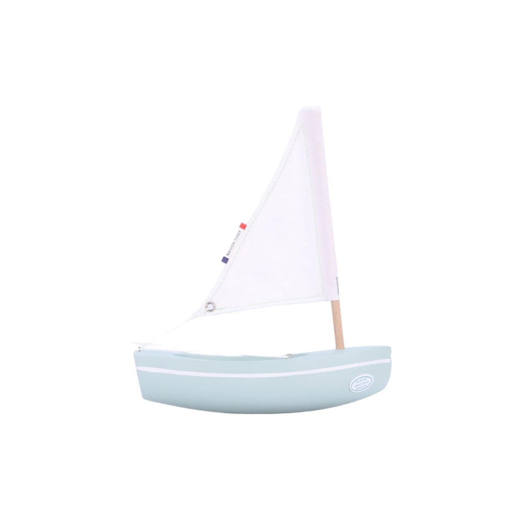 Voilier En Bois Avec 26 LED Blanc Chaud - Décoration Marine Illuminée 41x28,5 Cm - Fonctionne Sur 2 Piles AA - Out Of The Blue