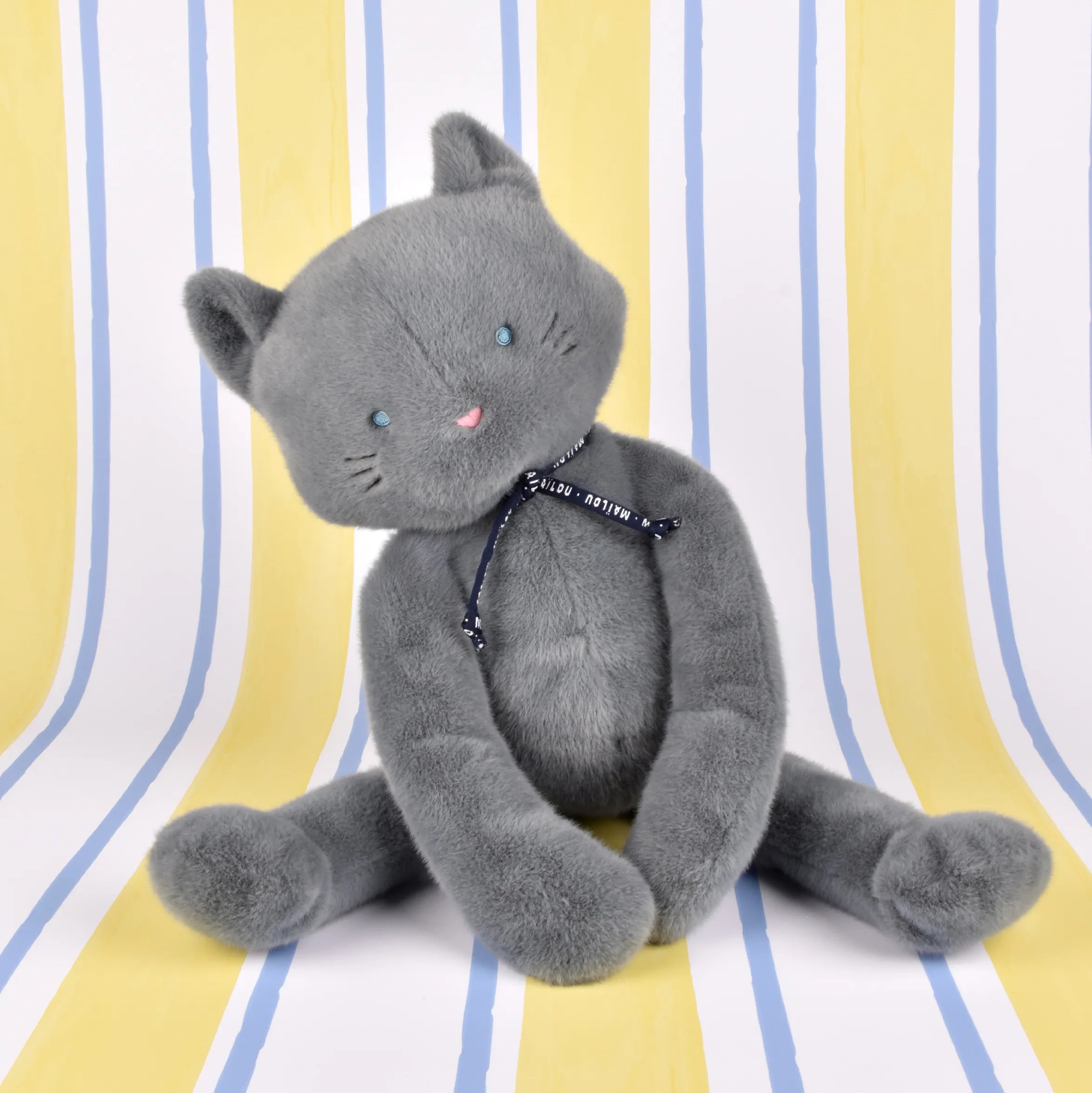 Chat Méloé en peluche made in France