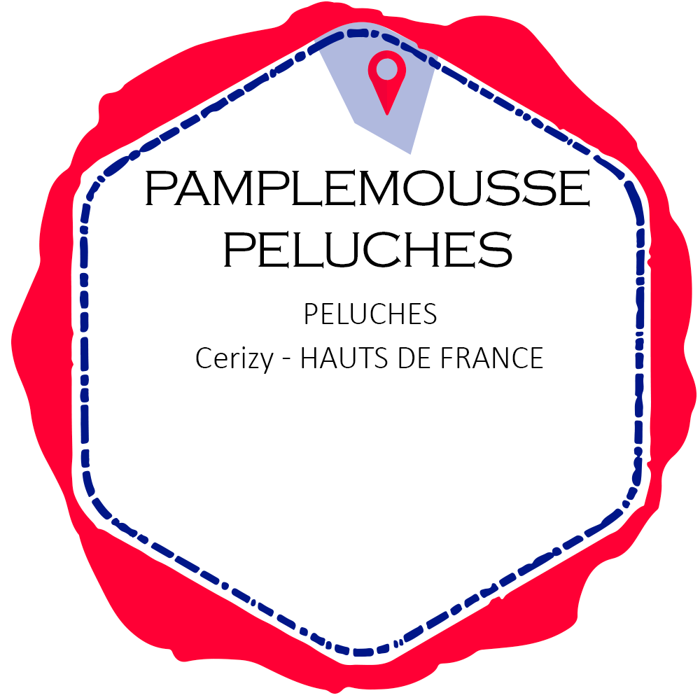 PAMPLEMOUSSE Peluche made in France