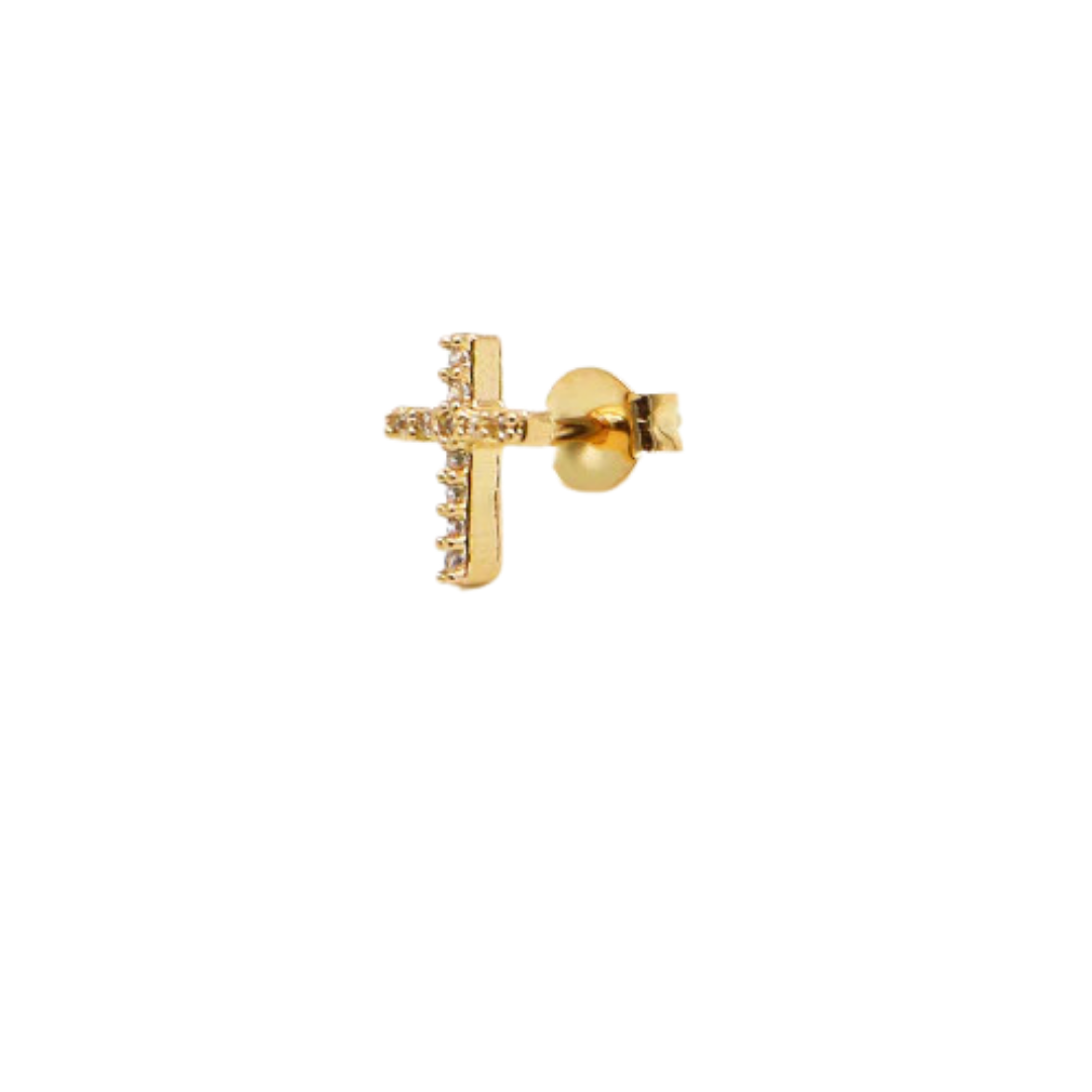 Puce d'oreille croix, NILAI, made in France