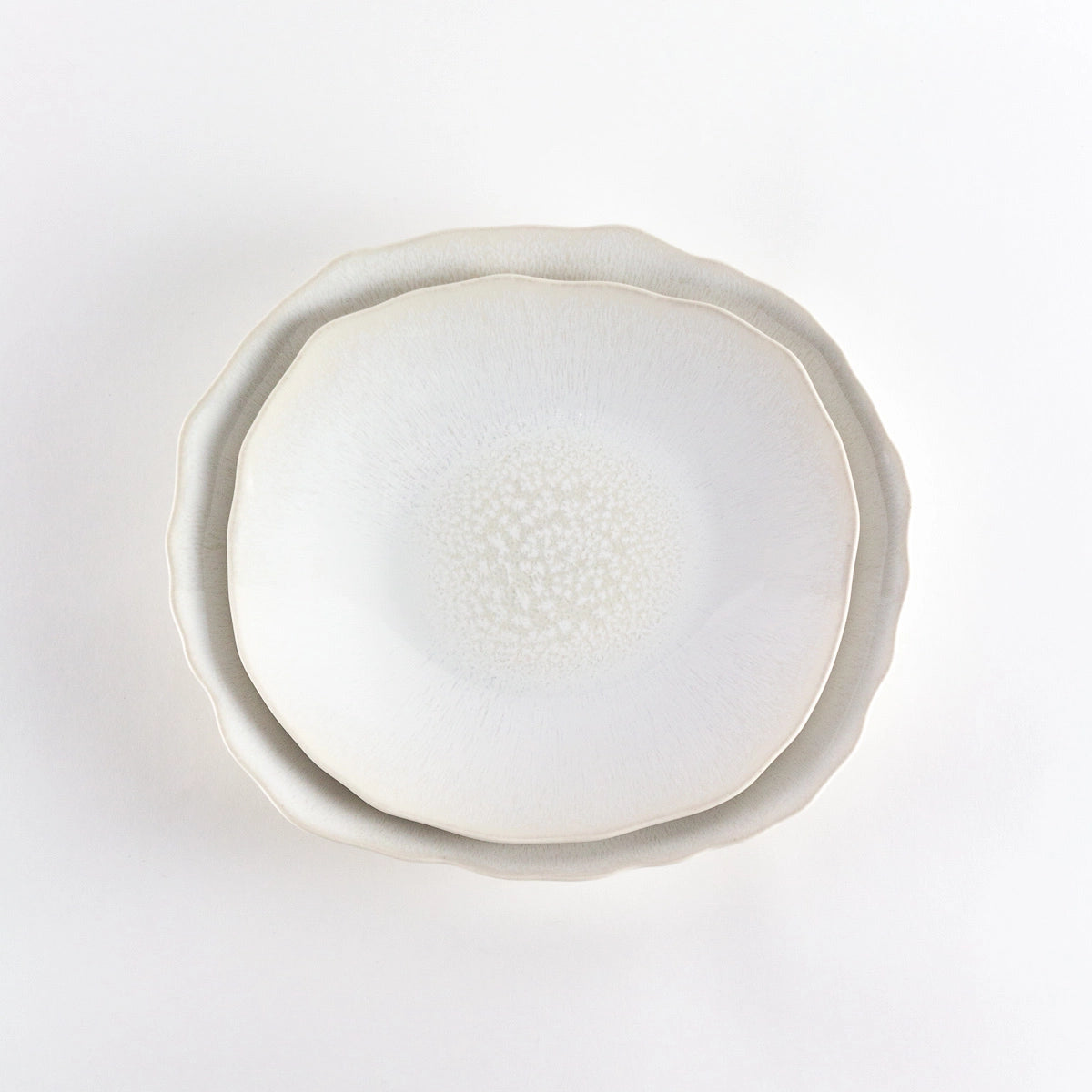 Assiette plate Plume