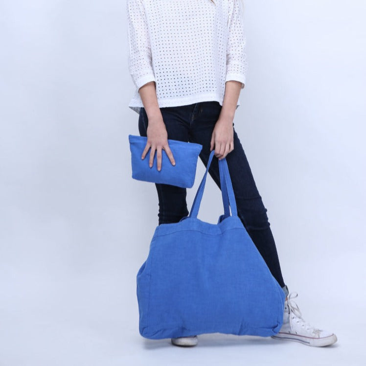 Pochette en lin POL ET ROSA made in France et écoresponsable