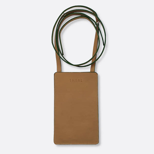 porte téléphone en cuir made in France