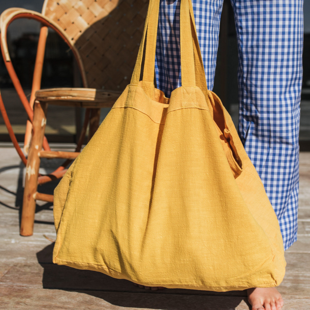 Mimosa large Tote Bag