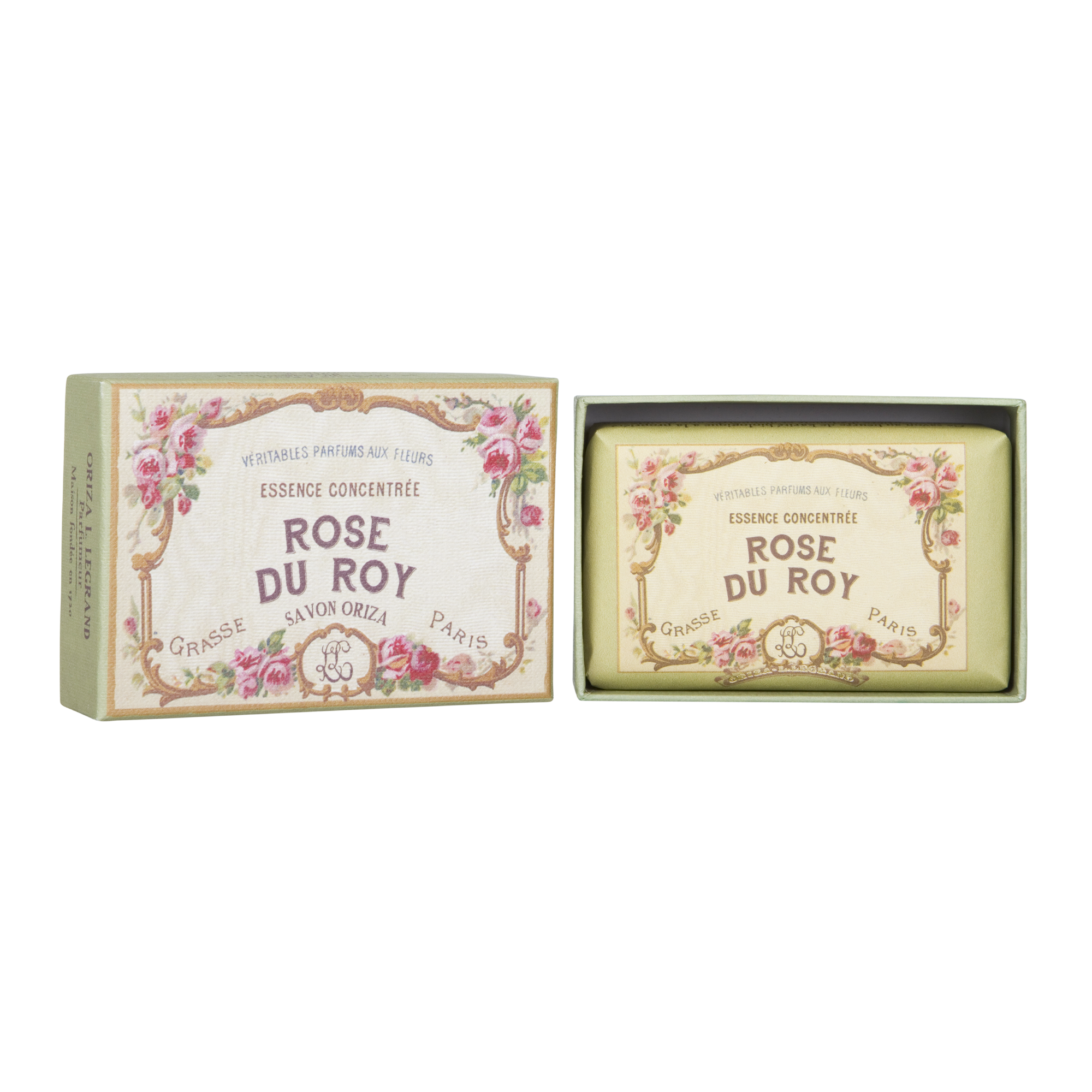 Savon Rose du Roy, ORIZA L.LEGRAND, made in France et écoresponsable