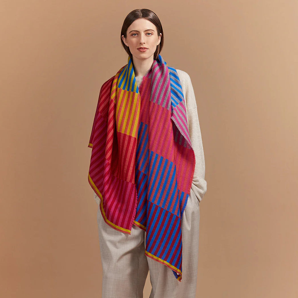 Echarpe Laine et soie made in France