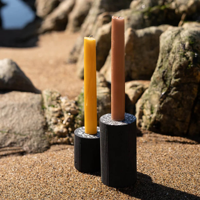 Colosse Black candleholder